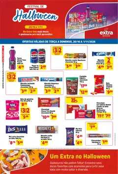 Extra ofertas Halloween - Pré-Visualização do folheto da loja Extra, válido de 20/10/2026