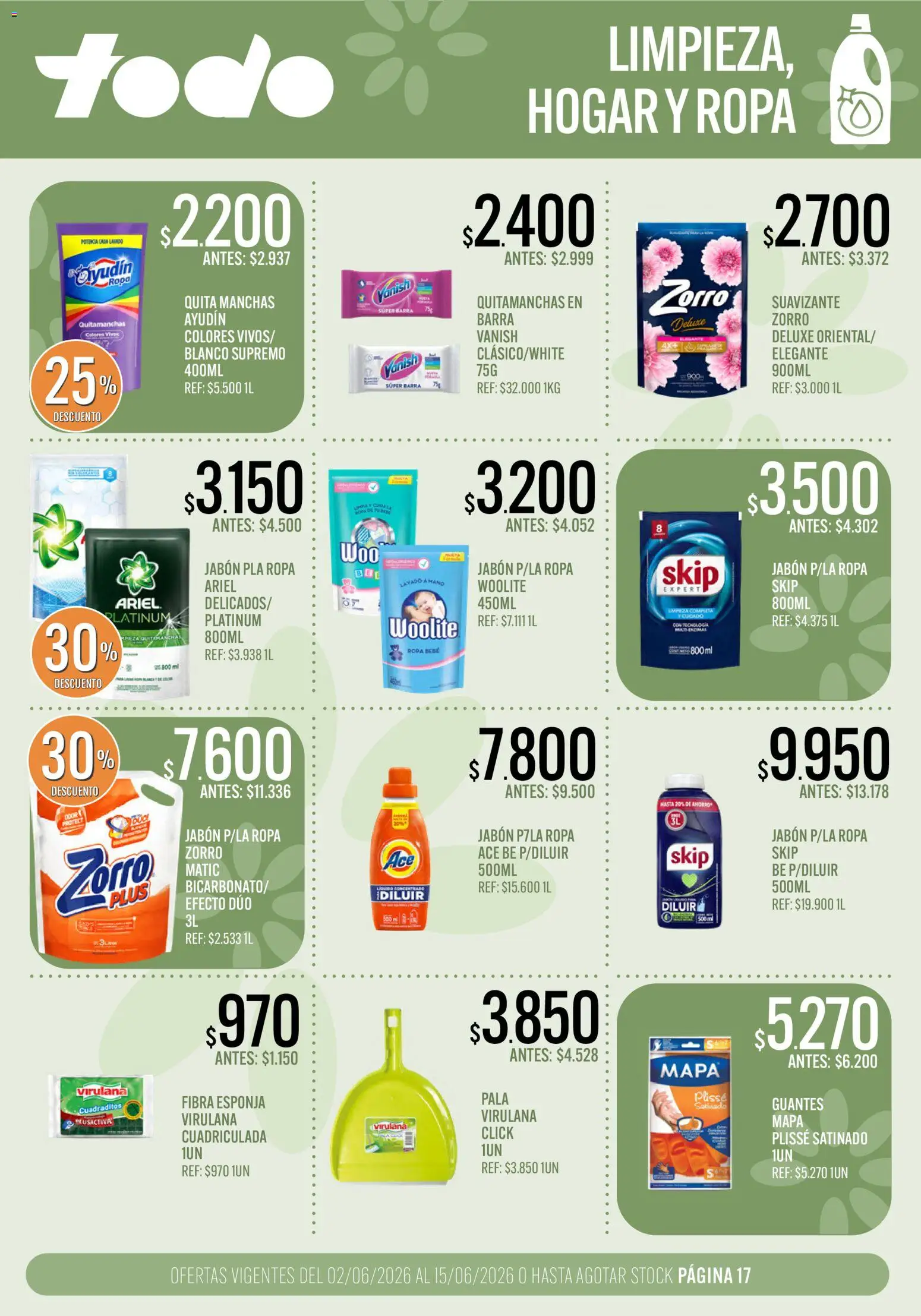 Supermercados TODO - Ofertas │ válido desde el 02.06.2026 | Página: 17