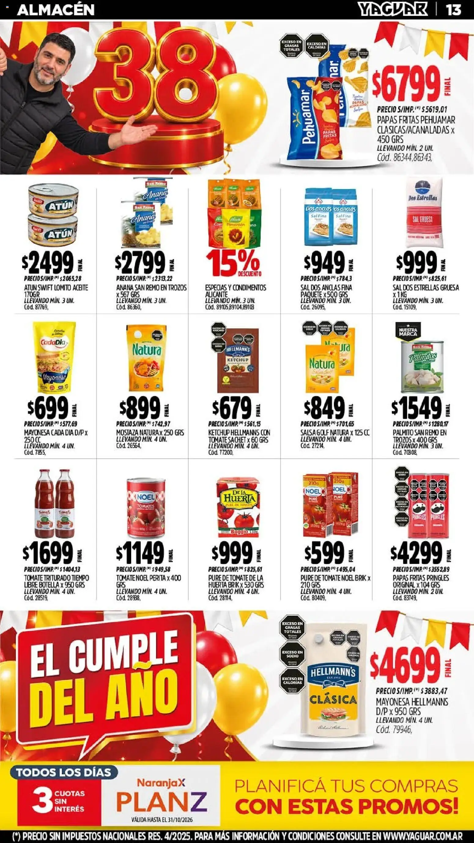 Yaguar catálogo │ válido desde el 19/10/2026 | Página: 14