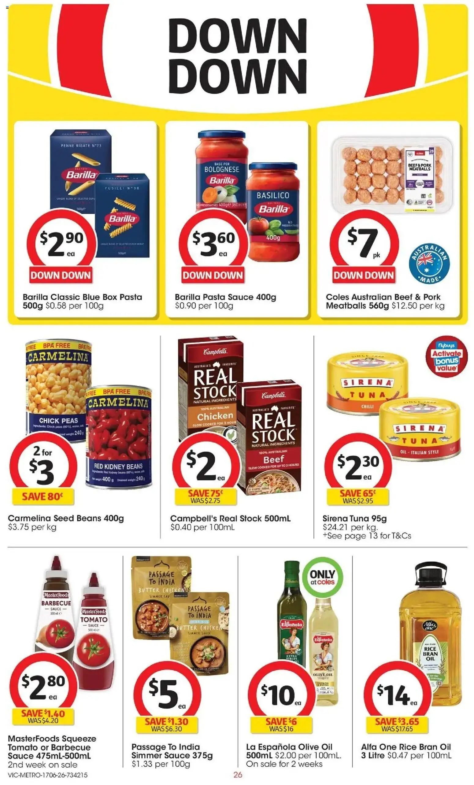 Coles catalogue - valid from 16.06.2026 | Page: 26 | Products: Box, Chicken, Chilli, Weight