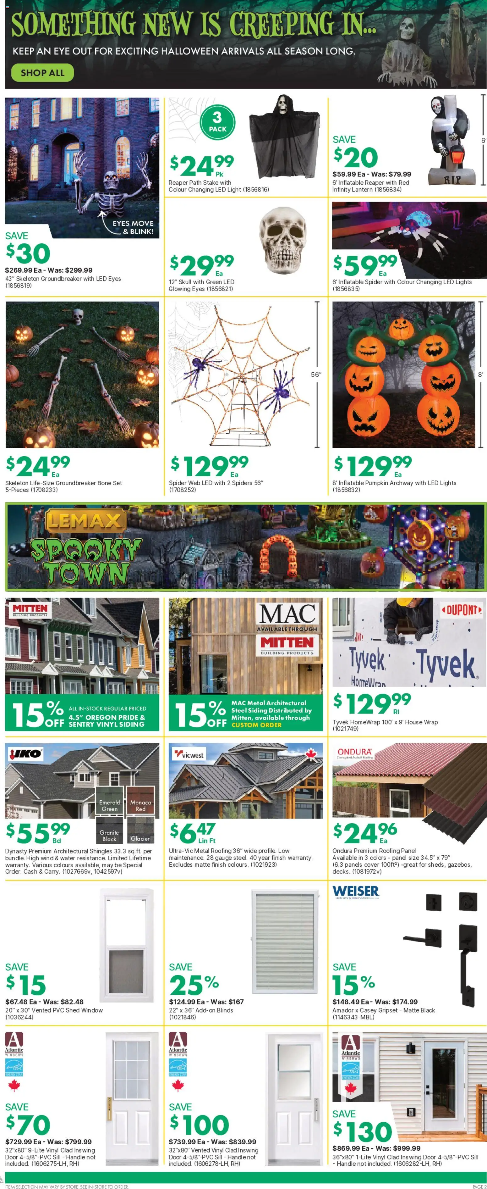 Kent flyer valid from Oct 8, 2026 | Page: 3