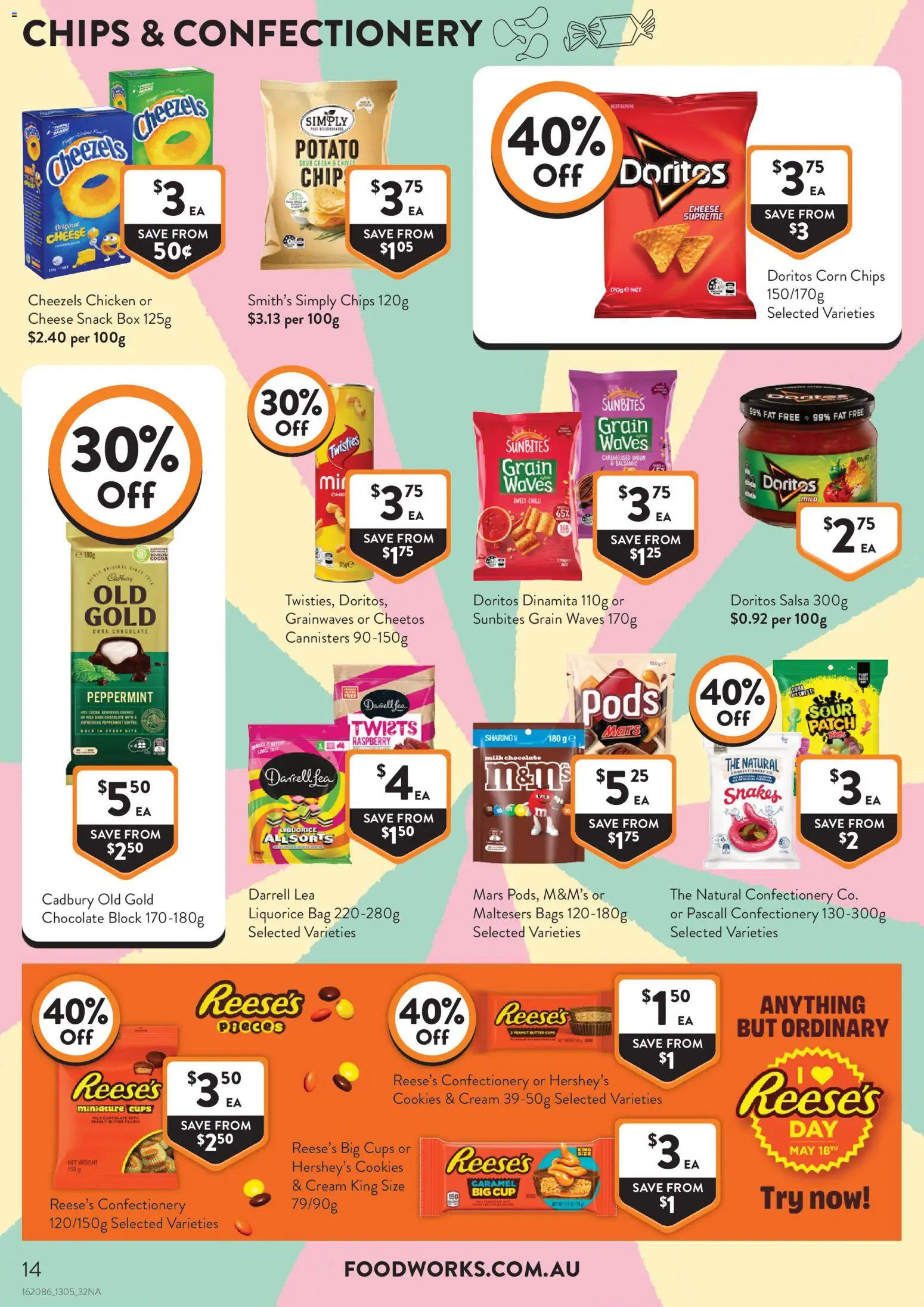 Foodworks catalogue - valid from 13.05.2026 | Page: 14 | Products: Butter, Chicken, Cream, Chilli