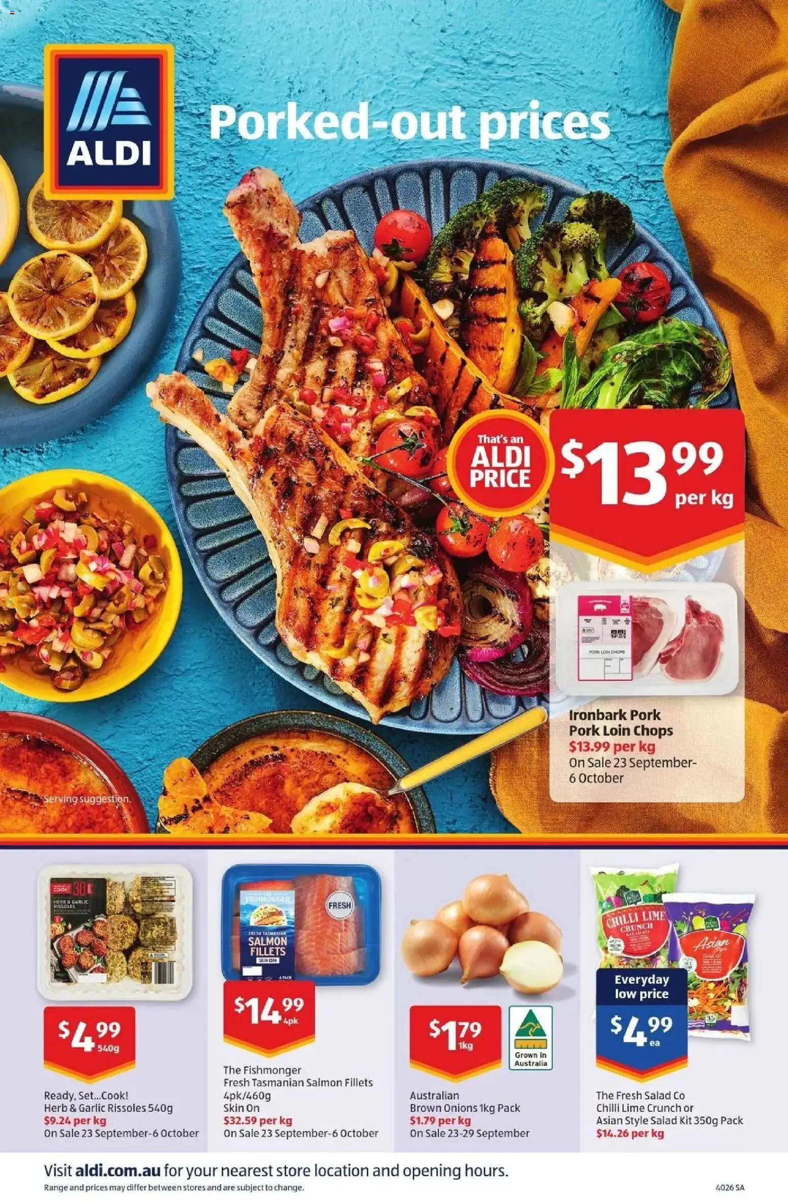 Aldi catalogue - valid from 30/09/2026 | Page: 24 | Products: Herb, Pork, Salmon, Lime