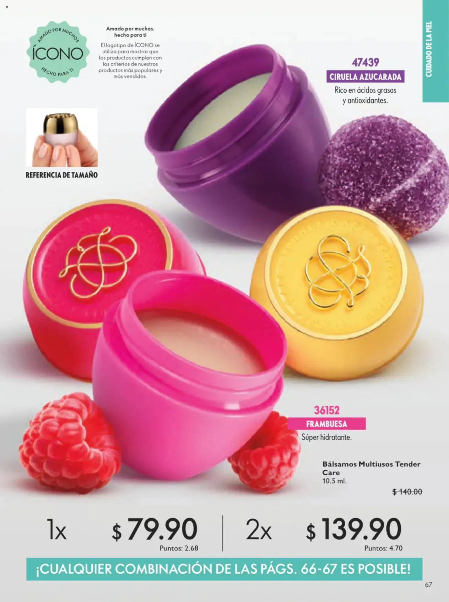 Nuevas ofertas de Oriflame válidas en toda la República Mexicana desde el 11/07/2026. ¡Encuentra las mejores ofertas en Oriflame campaña 10 2026! | Página: 67