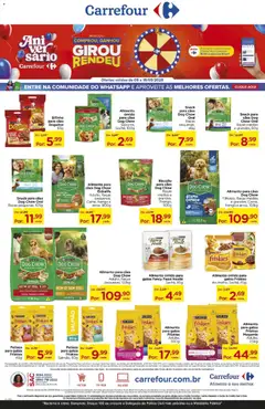 Carrefour ofertas Aniversário - Pré-Visualização do folheto da loja Carrefour, válido de 08/09/2026