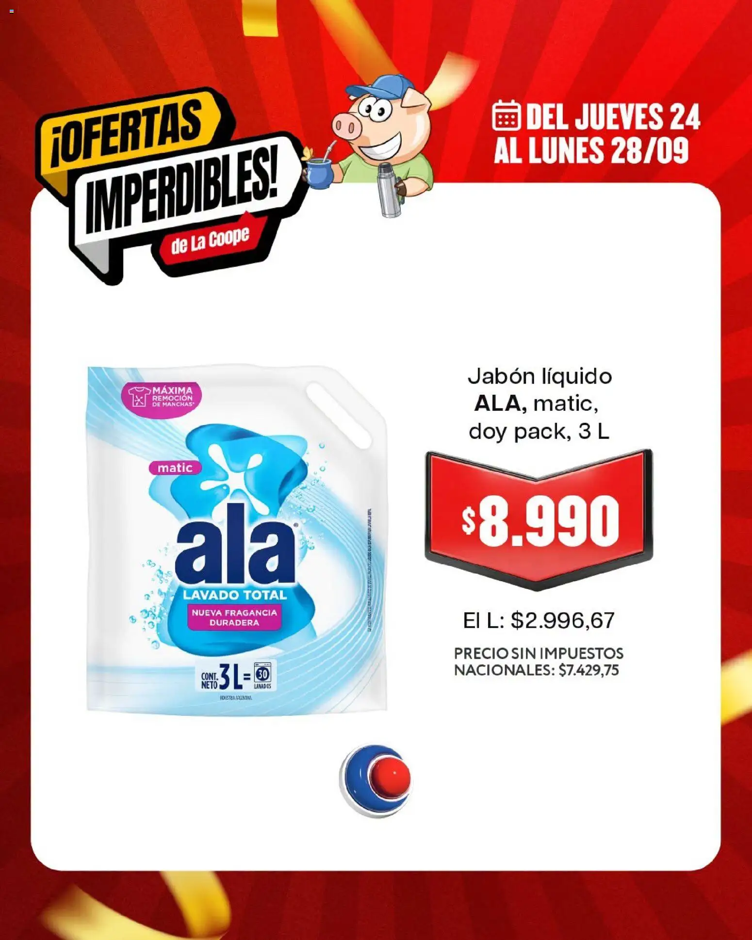 Cooperativa Obrera catálogo │ válido desde el 24/09/2026 | Página: 7 | Productos: Fragancia, Jabón líquido, Jabón