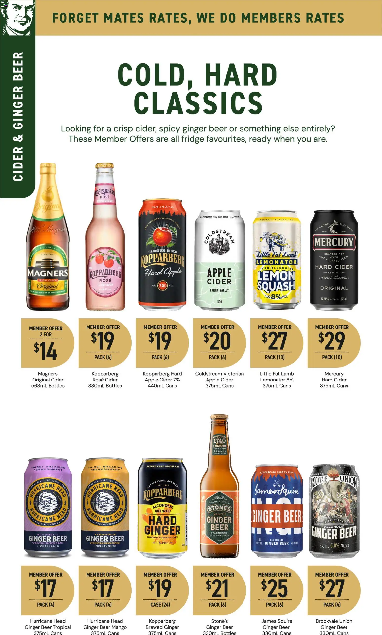 Dan Murphy's catalogue - valid from 11.06.2026 | Page: 34 | Products: Ginger, Lemon, Mango, Squash