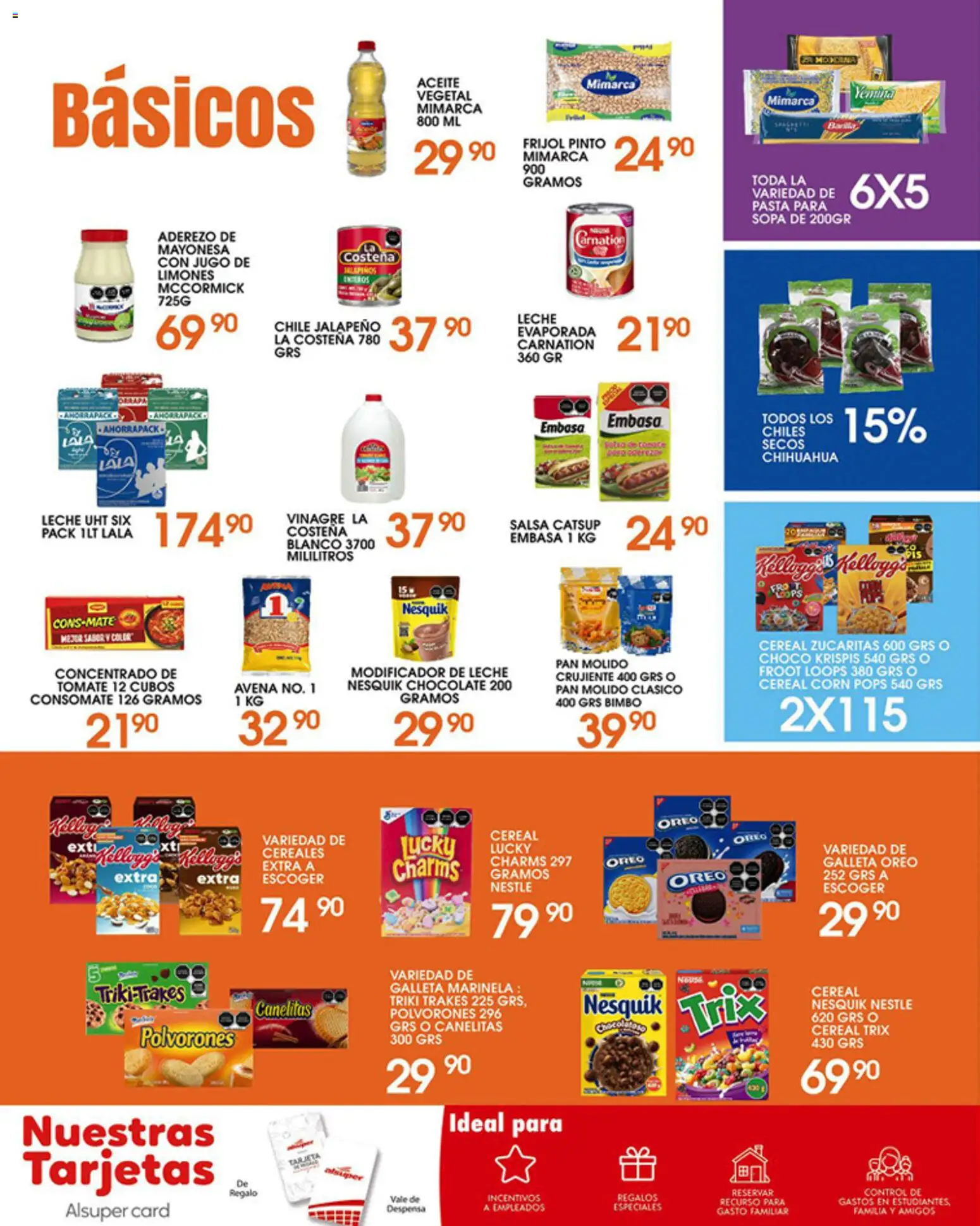 Nuevas ofertas de Alsuper válidas en toda la República Mexicana desde el 29.05.2026. ¡Encuentra las mejores ofertas en Alsuper folleto Zacatecas! | Página: 6 | Productos: Avena, Pan molido, Leche, Despensa