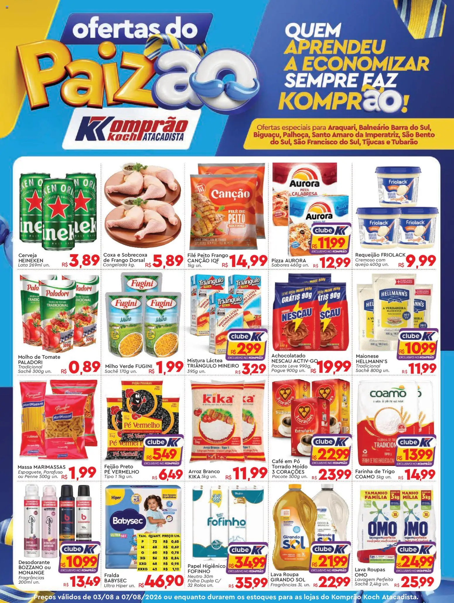Komprao Atacadista Folheto - válido de 03/08/2026 | Página: 1