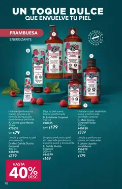 Vista previa de Yves Rocher campaña 14 2026, nuevo folleto de la tienda, válido en México a partir del 06/10/2026 | Página: 10 | Productos: Exfoliante corporal, Exfoliante, Manteca de karité, Jabón