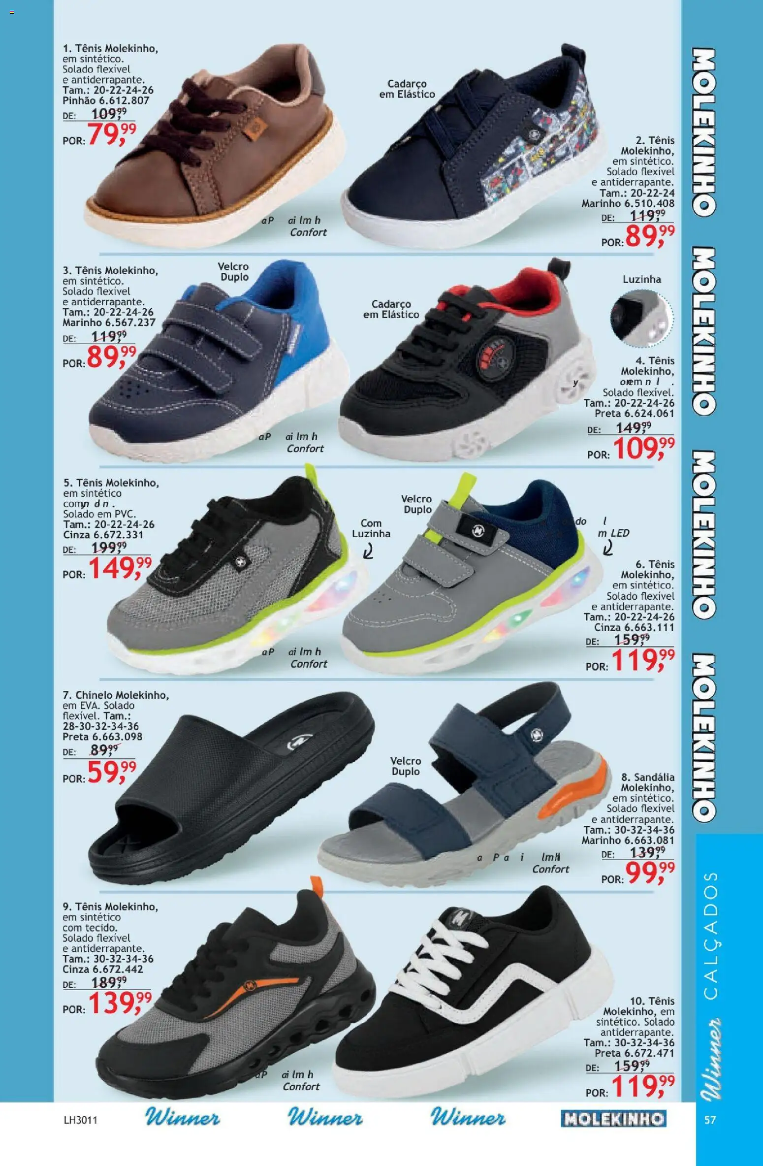 Quatro Estações Folheto - válido de 01/10/2026 | Página: 59 | Produtos: Tênis