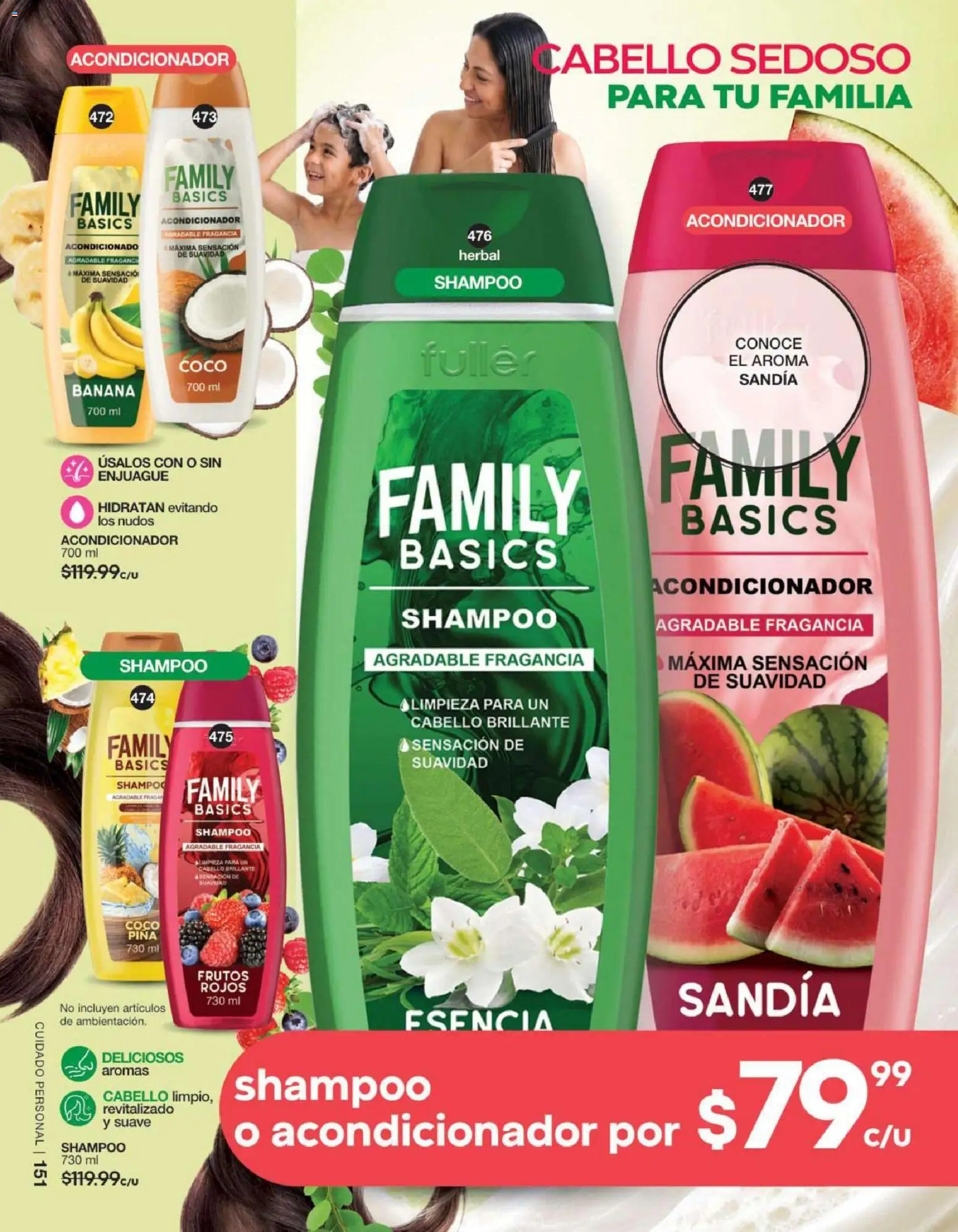 Nuevas ofertas de Fuller válidas en toda la República Mexicana desde el 02/09/2026. ¡Encuentra las mejores ofertas en Fuller campaña 11 2026! | Página: 77 | Productos: Coco, Shampoo, Fragancia, Acondicionador