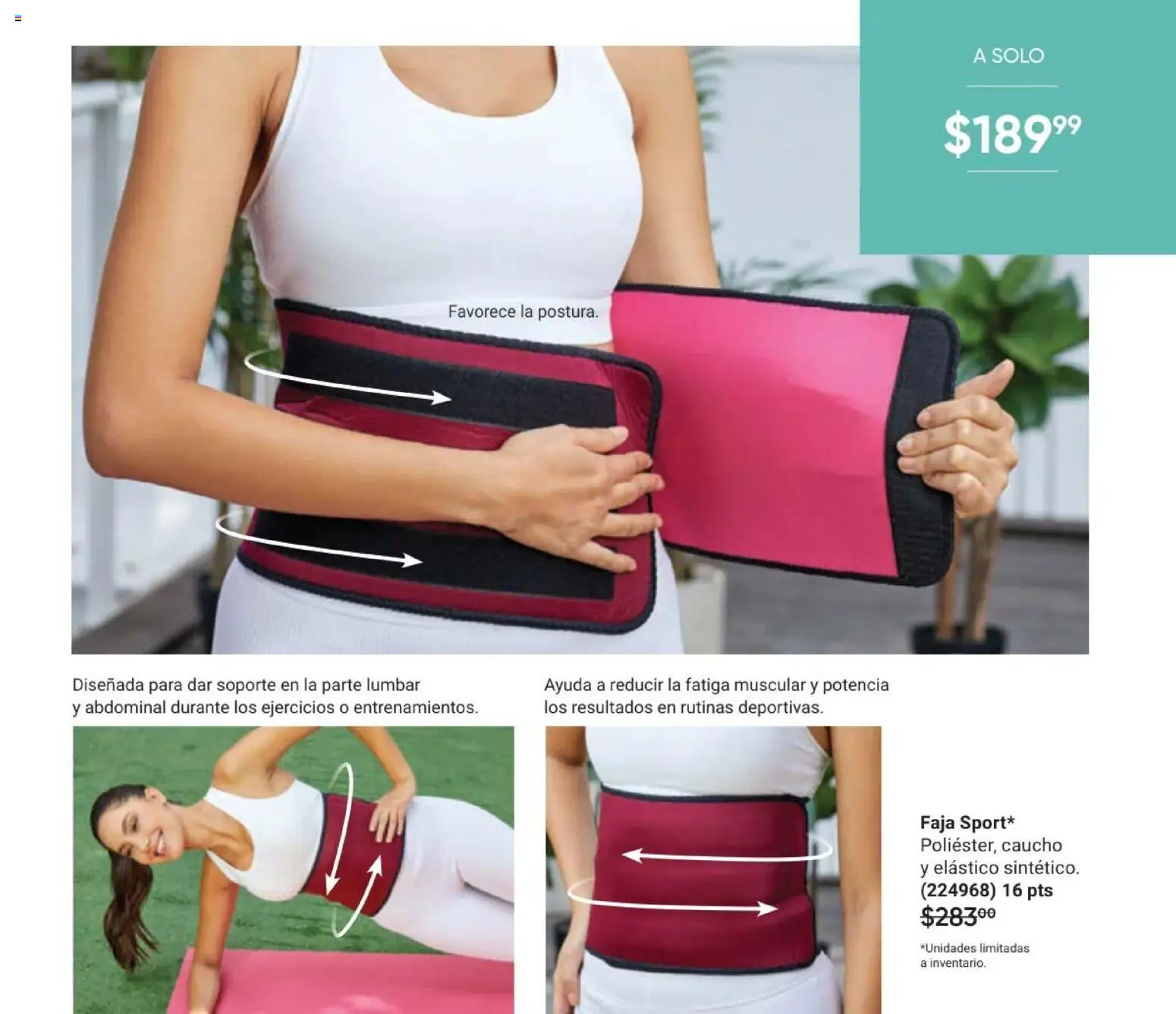 Nuevas ofertas de AVON válidas en toda la República Mexicana desde el 11/09/2026. ¡Encuentra las mejores ofertas en AVON Casa & Estilo 14 2026! | Página: 131 | Productos: Faja