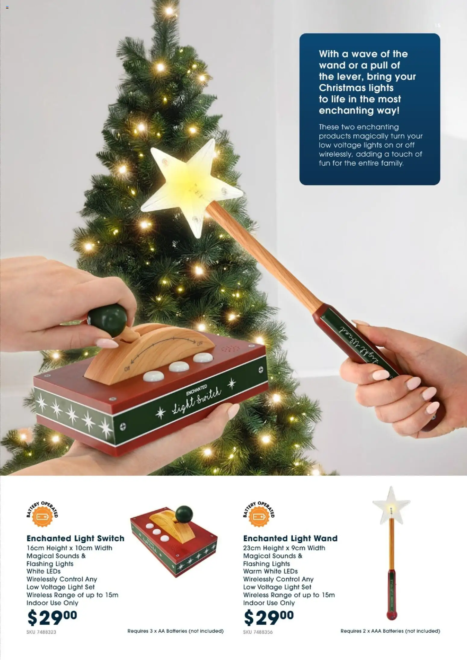Mitre 10 catalogue - valid from 01/10/2026 | Page: 15 | Products: Battery, Light, Batteries, Christmas lights