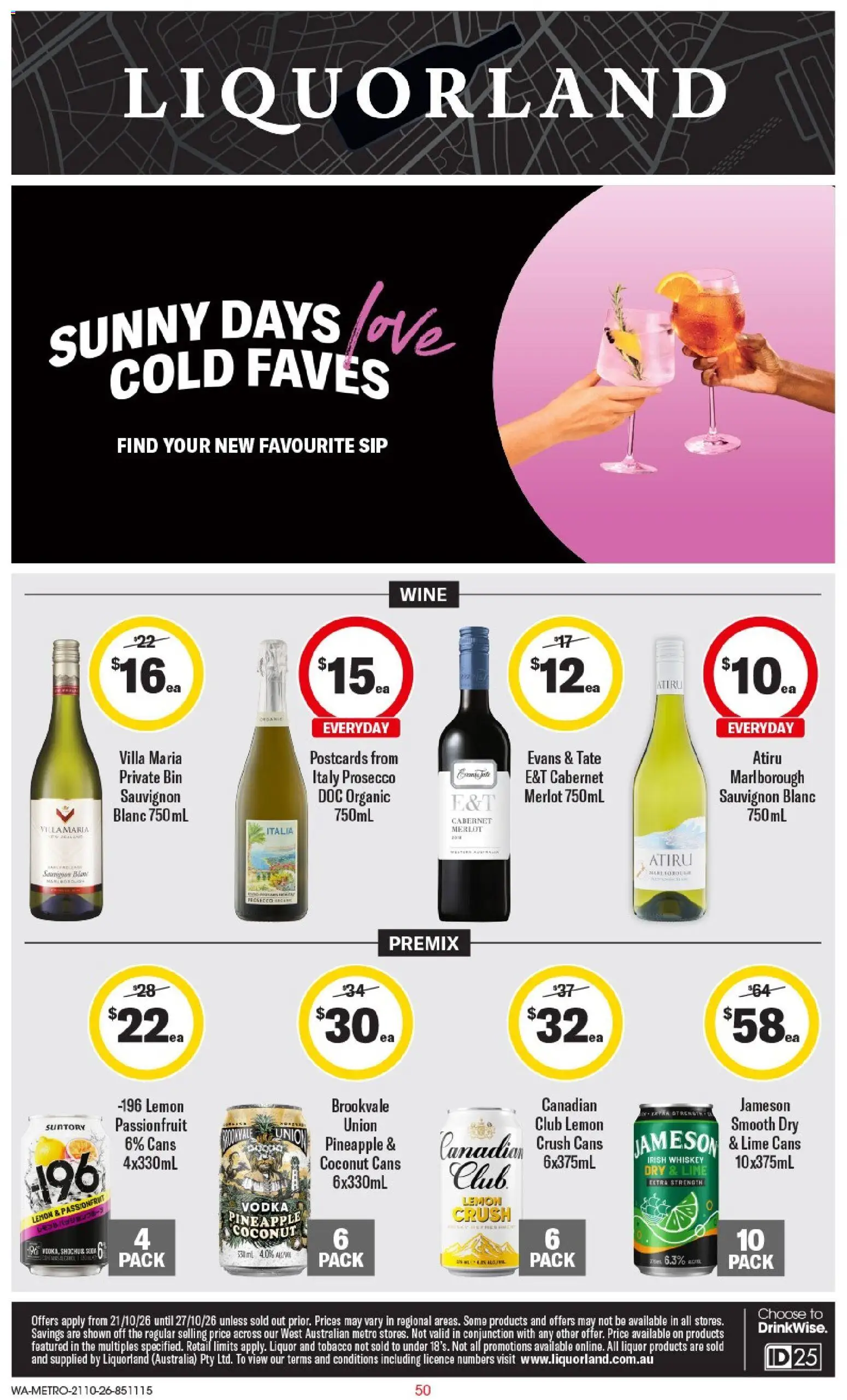 Liquorland catalogue - valid from 21/10/2026 | Page: 1