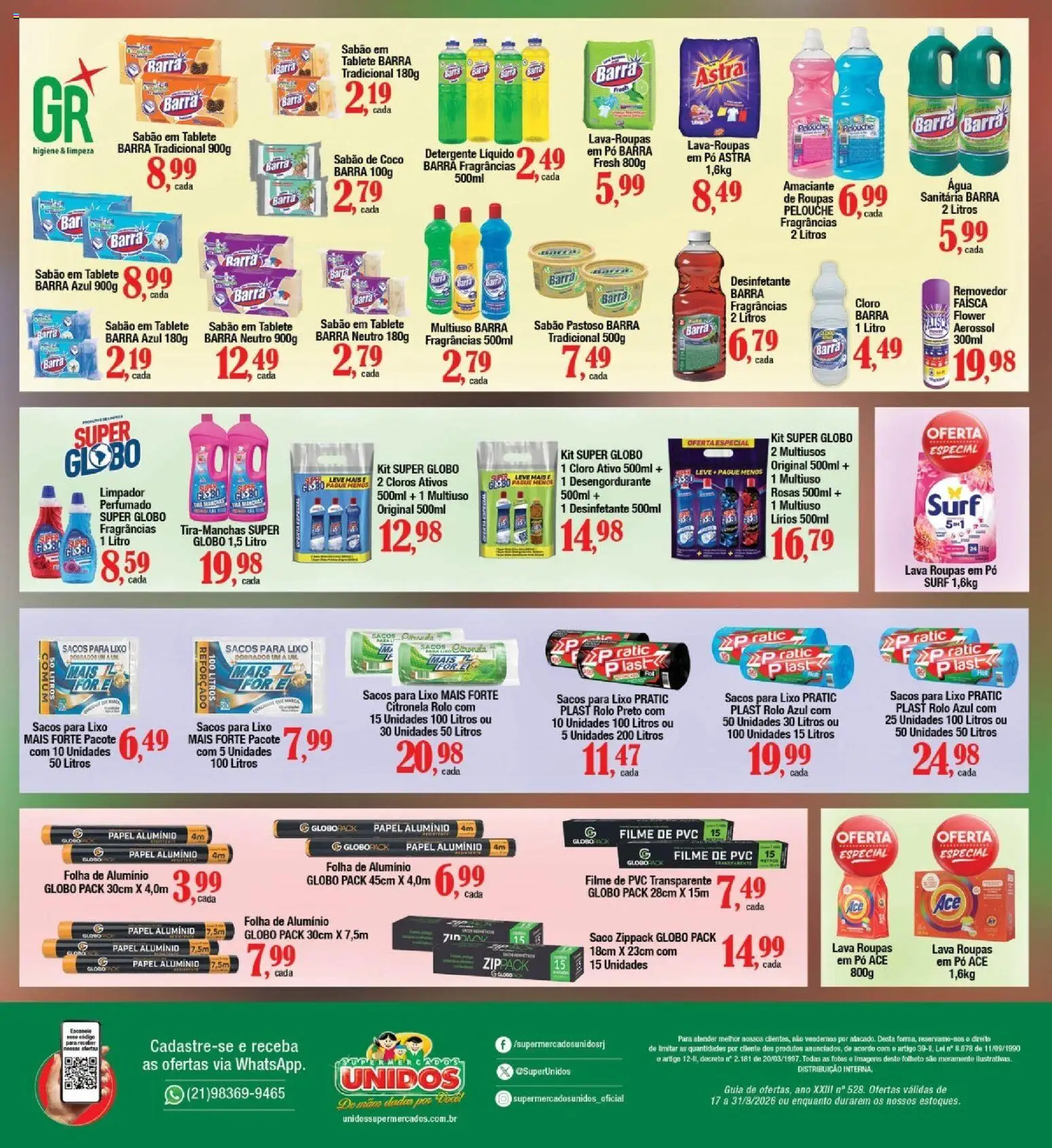 Supermercados Unidos Folheto - válido de 17/08/2026 | Página: 12