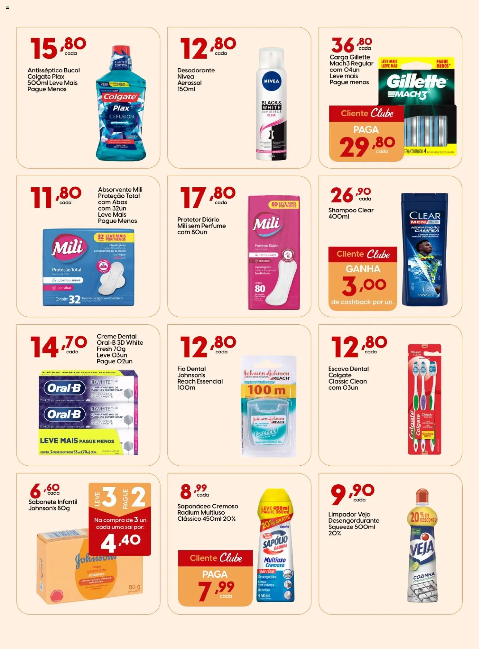 Rissul Folheto - válido de 14.05.2026 | Página: 14 | Produtos: Escova, Mel, Sabonete, Fio dental
