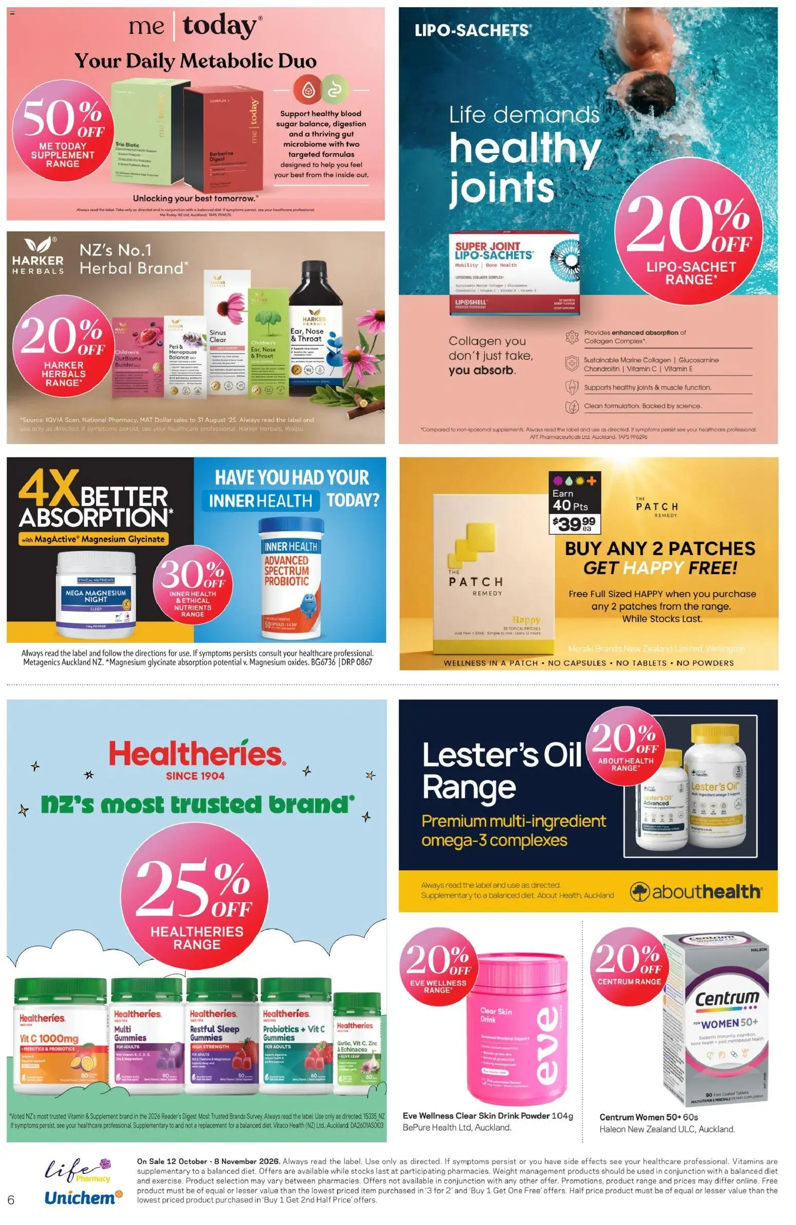 Life Pharmacy catalogue from 12 Oct 2026 | Page: 6