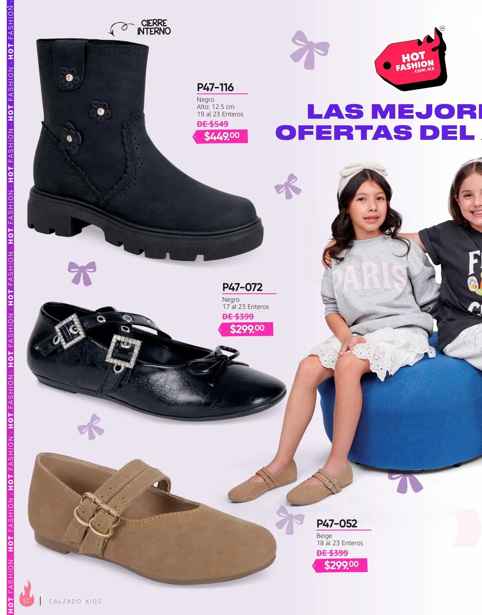 Nuevas ofertas de Cklass válidas en toda la República Mexicana desde el 03/08/2026. ¡Encuentra las mejores ofertas en Cklass catálogo Hot Fashion Calzado! | Página: 58
