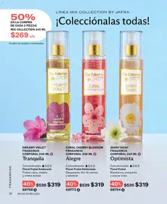 Vista previa de JAFRA catálogo, nuevo folleto de la tienda, válido en México a partir del 01.05.2026 | Página: 36 | Productos: Azúcar, Crema, Body, Fragancia