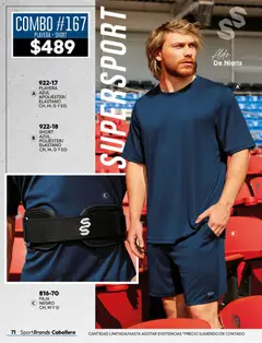 Vista previa de Cklass catálogo Sportbrands caballero, nuevo folleto de la tienda, válido en México a partir del 08/07/2026 | Página: 78 | Productos: Playera, Short, Faja