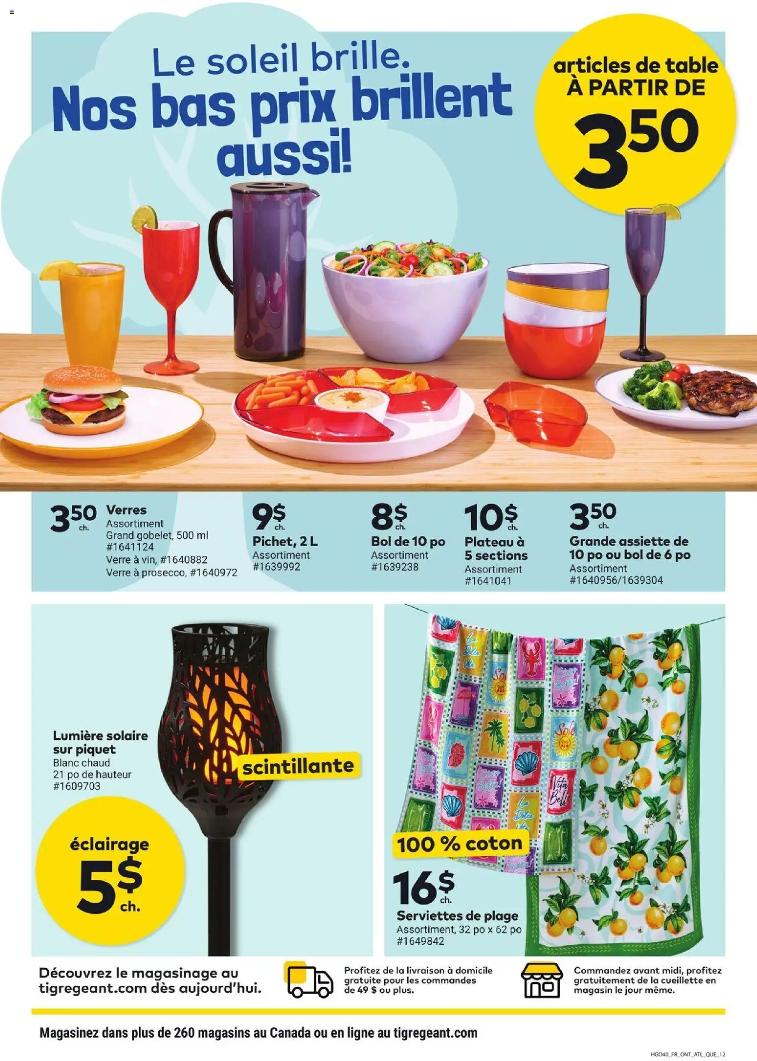 Giant Tiger flyer valid from 06.05.2026 | Page: 14 | Products: Table