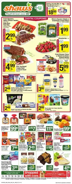 Preview of Shaw's weekly ads valid from 15.05.2026
