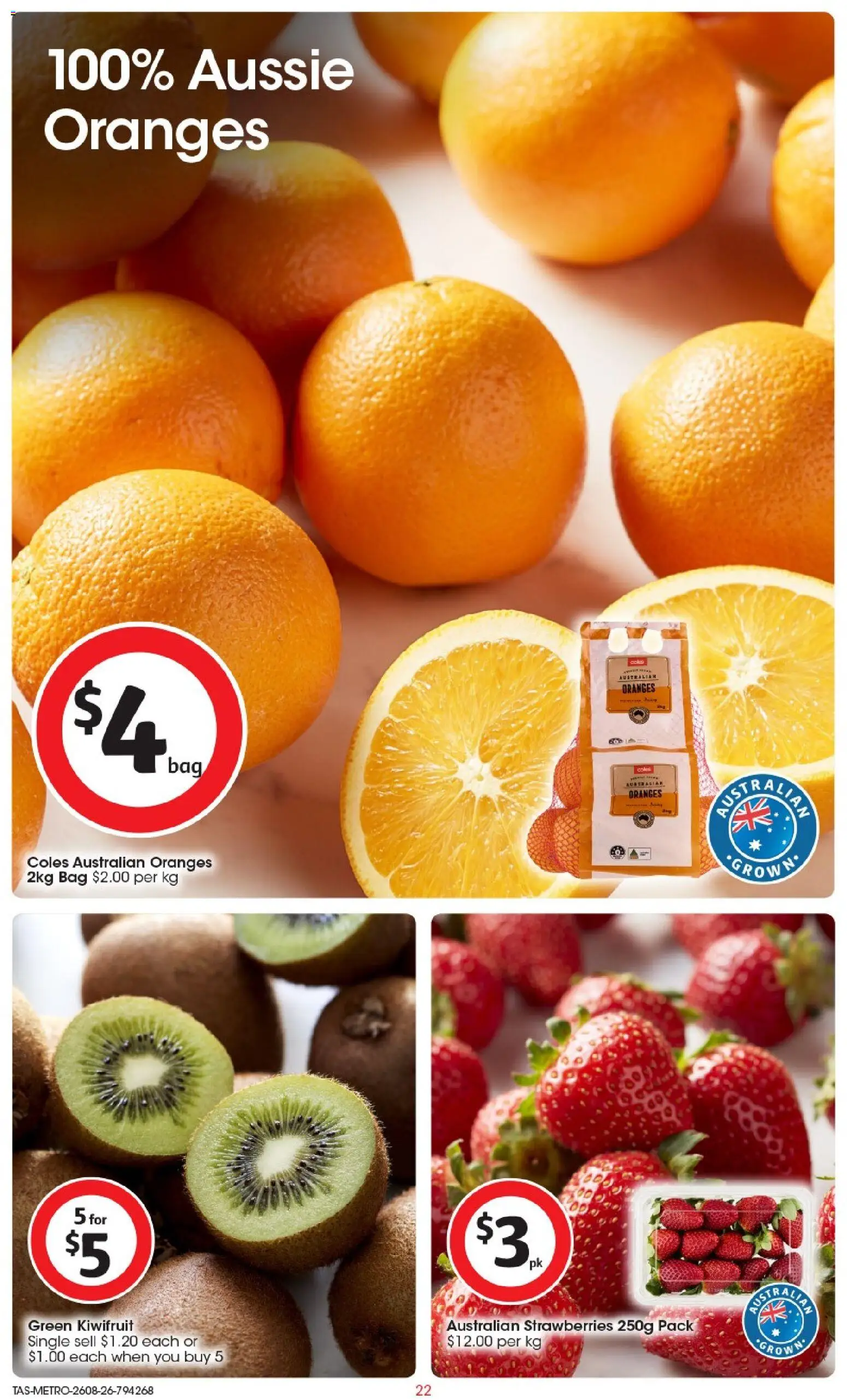 Coles catalogue - valid from 26/08/2026 | Page: 22
