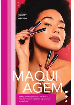 Jequiti - Revista 6/2026 - Pré-Visualização do folheto da loja Jequiti, válido de 23.04.2026 | Página: 8 | Produtos: Maquiagem, Batom