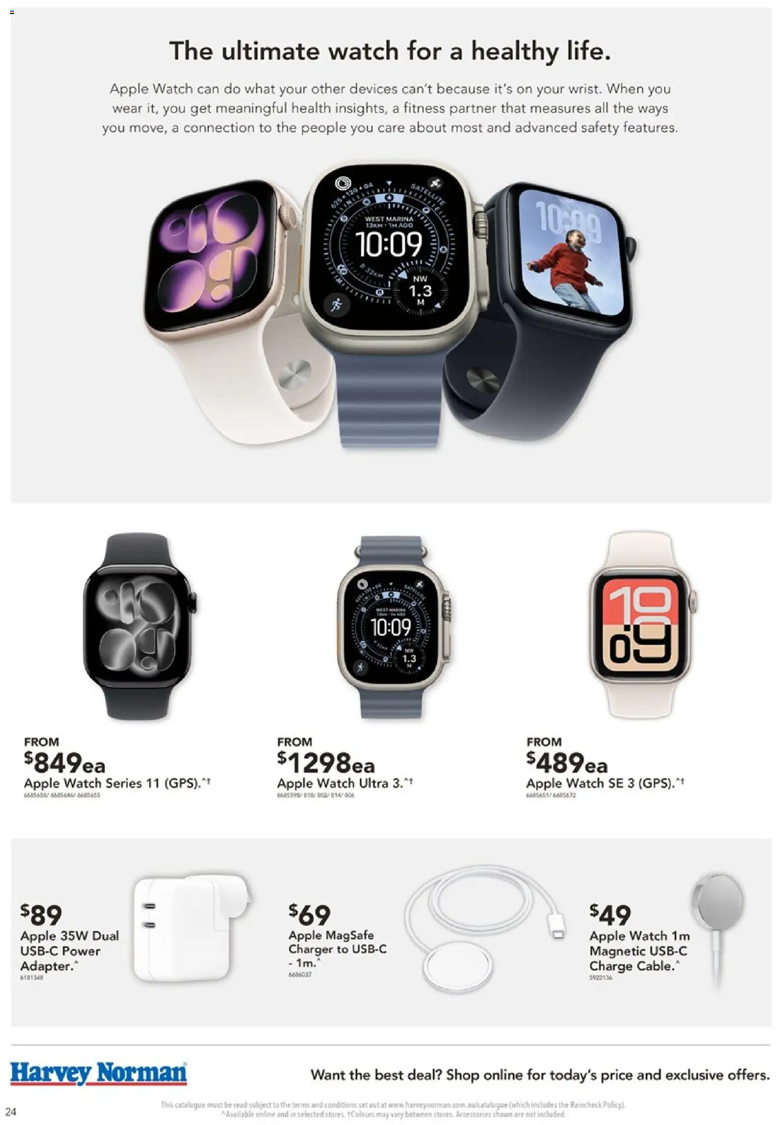 Harvey Norman catalogue - valid from 19.05.2026 | Page: 24 | Products: Charger, Accessories, Watch