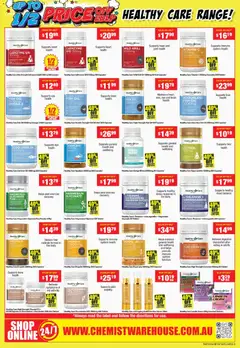 Preview of Chemist Warehouse catalogue - valid from 11.05.2026 | Page: 5 | Products: Powder, Fish, Cream, Tablets