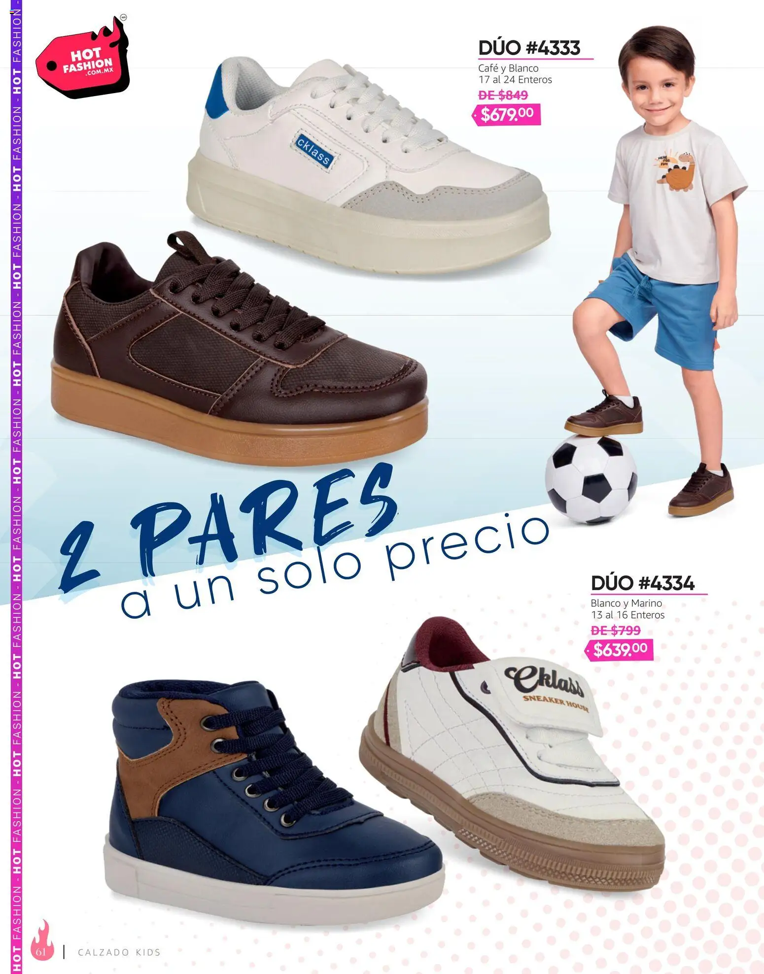 Nuevas ofertas de Cklass válidas en toda la República Mexicana desde el 03/08/2026. ¡Encuentra las mejores ofertas en Cklass catálogo Hot Fashion Ropa! | Página: 143 | Productos: Café