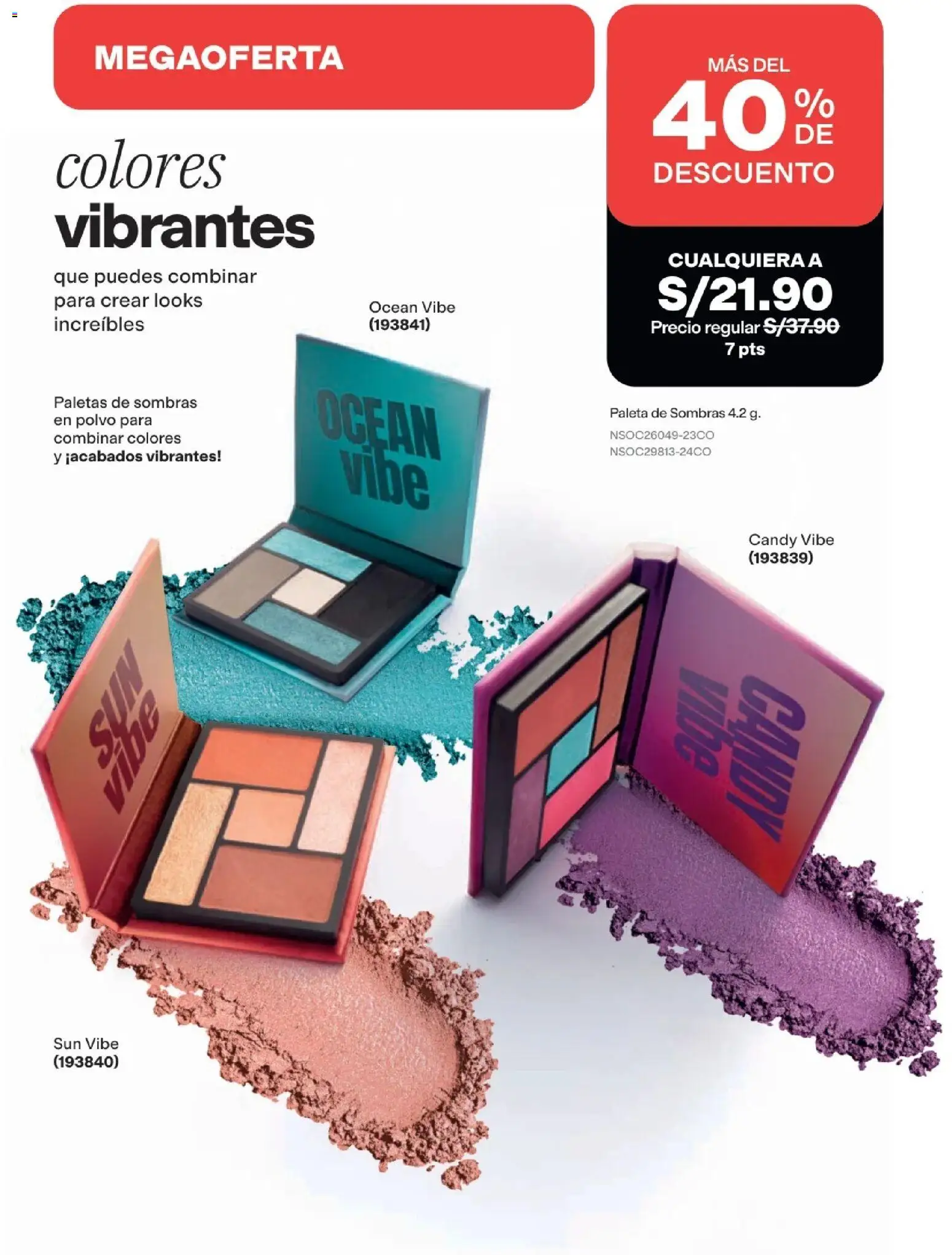 Catálogo Avon válido desde 22/07/2026 | Página: 54 | Productos: Polvo