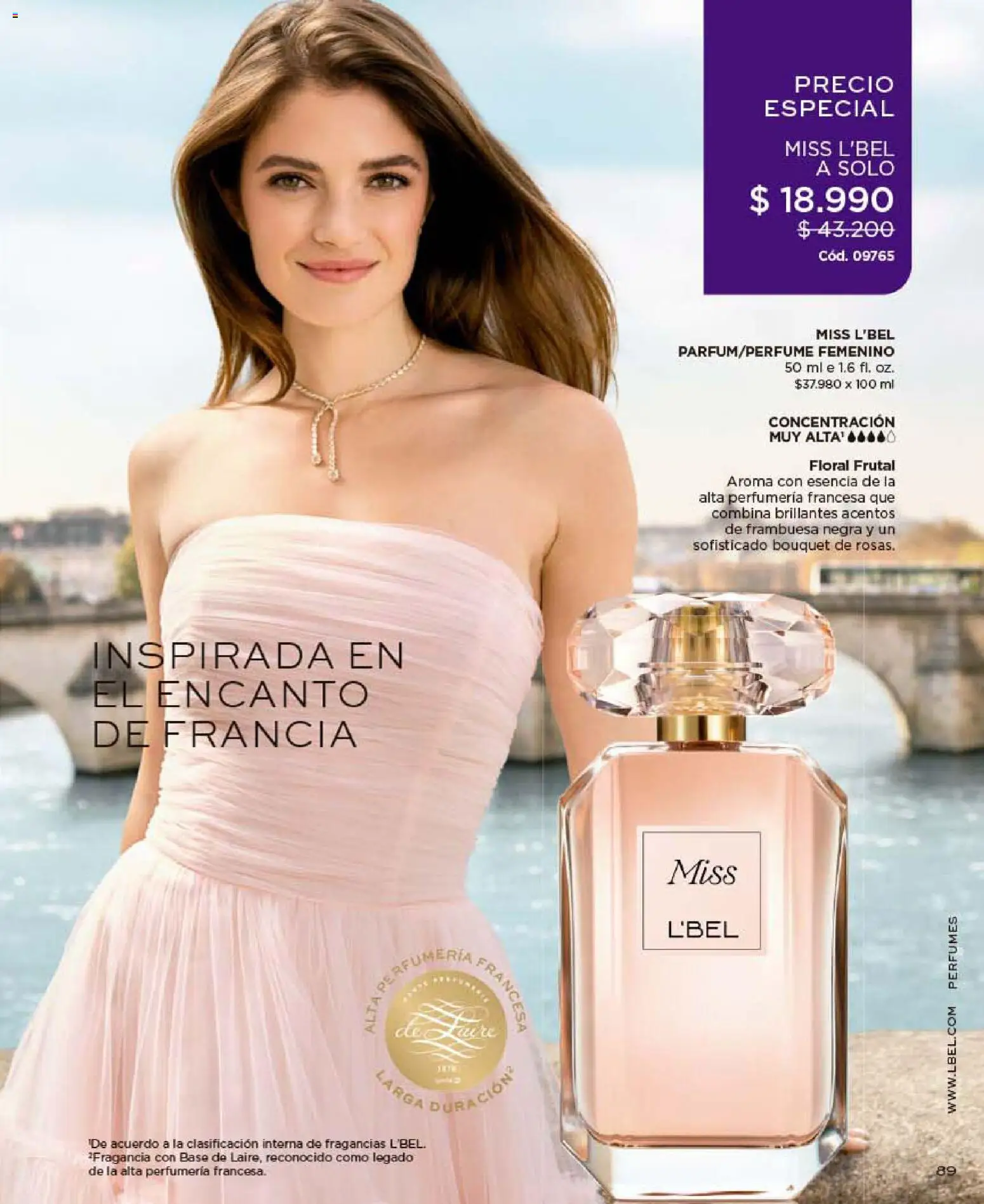 Catálogo L'Bel Campaña 10 │ válido desde el 01.06.2026 | Página: 89 | Productos: Base