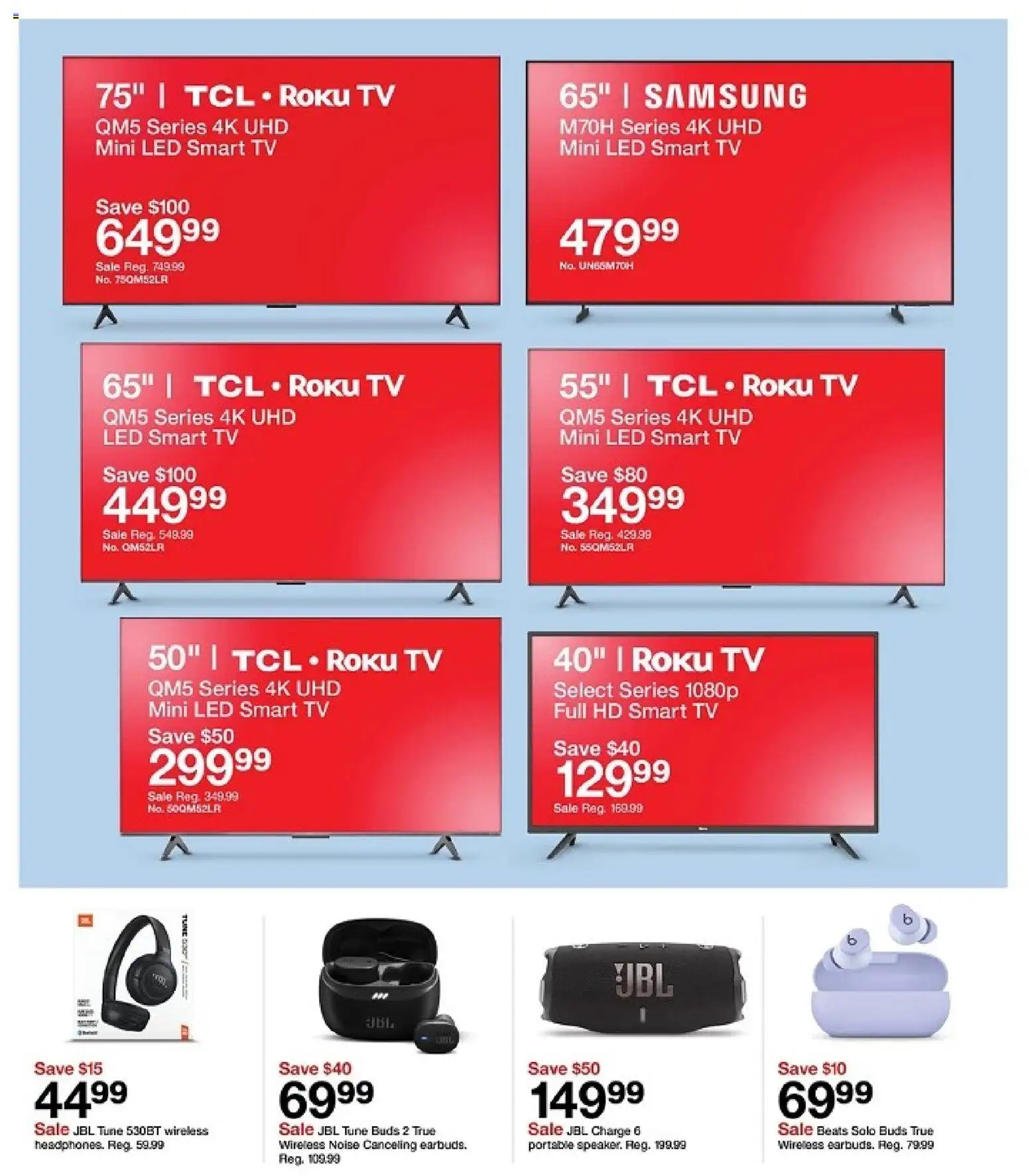 Target Weekly Ad - valid from 08/23/2026 | Page: 7 | Products: Tv