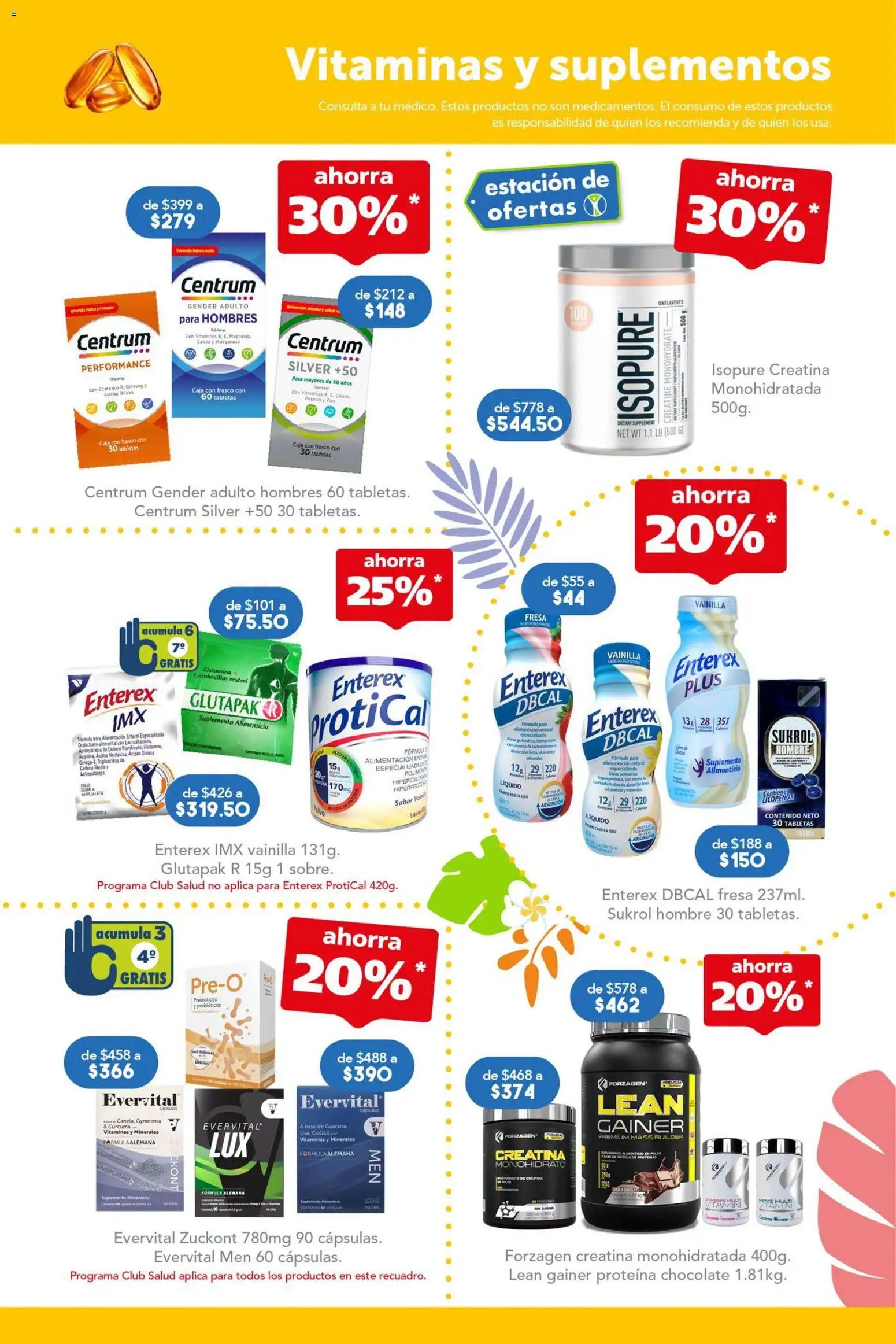 Nuevas ofertas de Farmacia San Pablo válidas en toda la República Mexicana desde el 21/06/2026. ¡Encuentra las mejores ofertas en Farmacia San Pablo catálogo! | Página: 5
