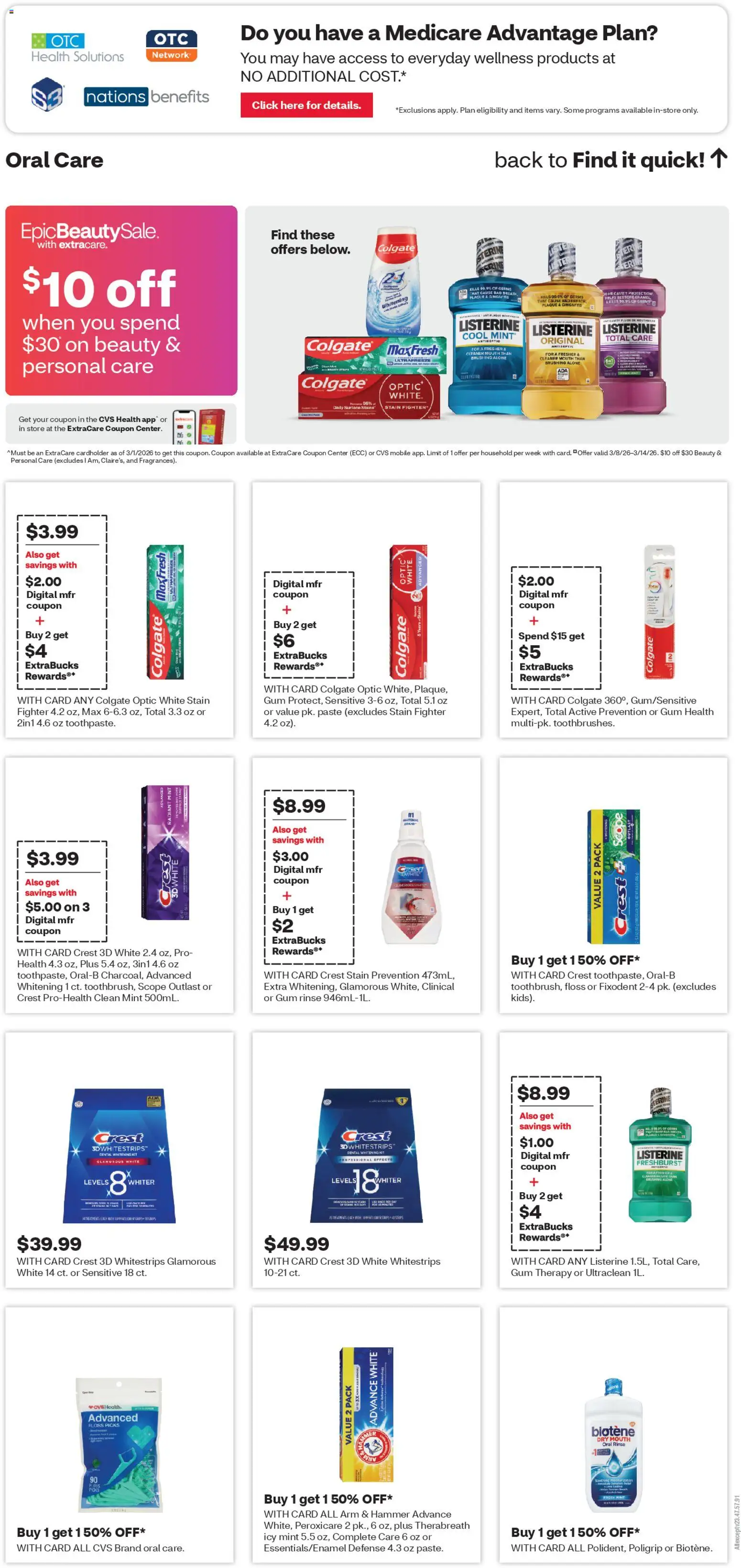 CVS Pharmacy Weekly Ad - MA - valid from 08.03.2026 | Page: 14 | Products: Hammer