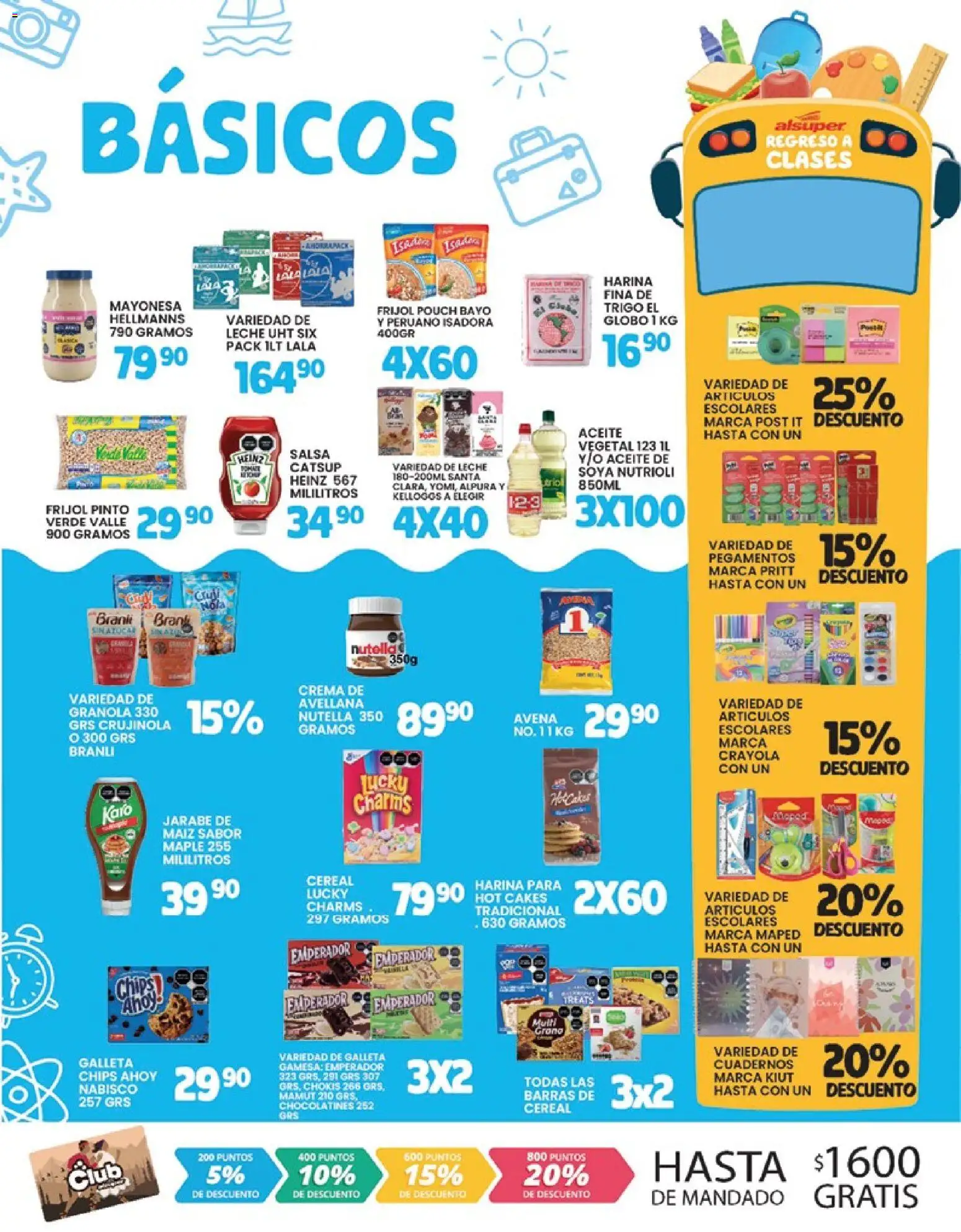 Nuevas ofertas de Alsuper válidas en toda la República Mexicana desde el 28/08/2026. ¡Encuentra las mejores ofertas en Alsuper katalog! | Página: 2 | Productos: Maíz, Leche UHT, Azúcar, Crema