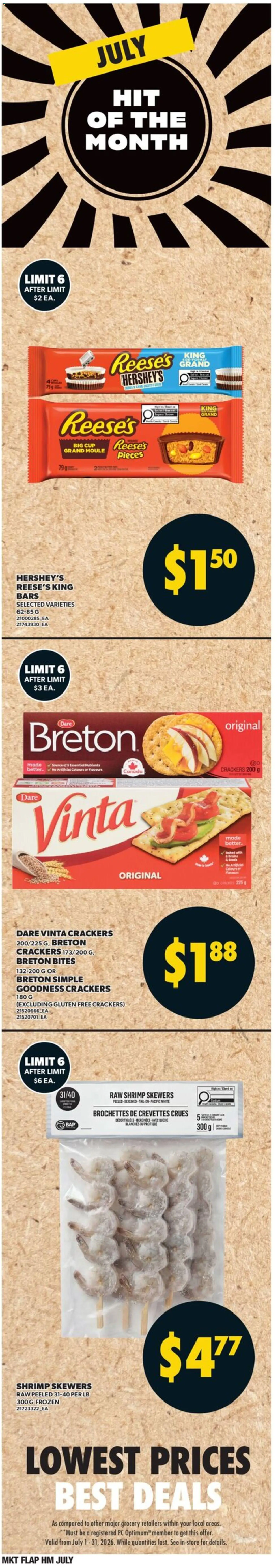 Valu Mart flyer valid from Jul 9, 2026 | Page: 6 | Products: PC