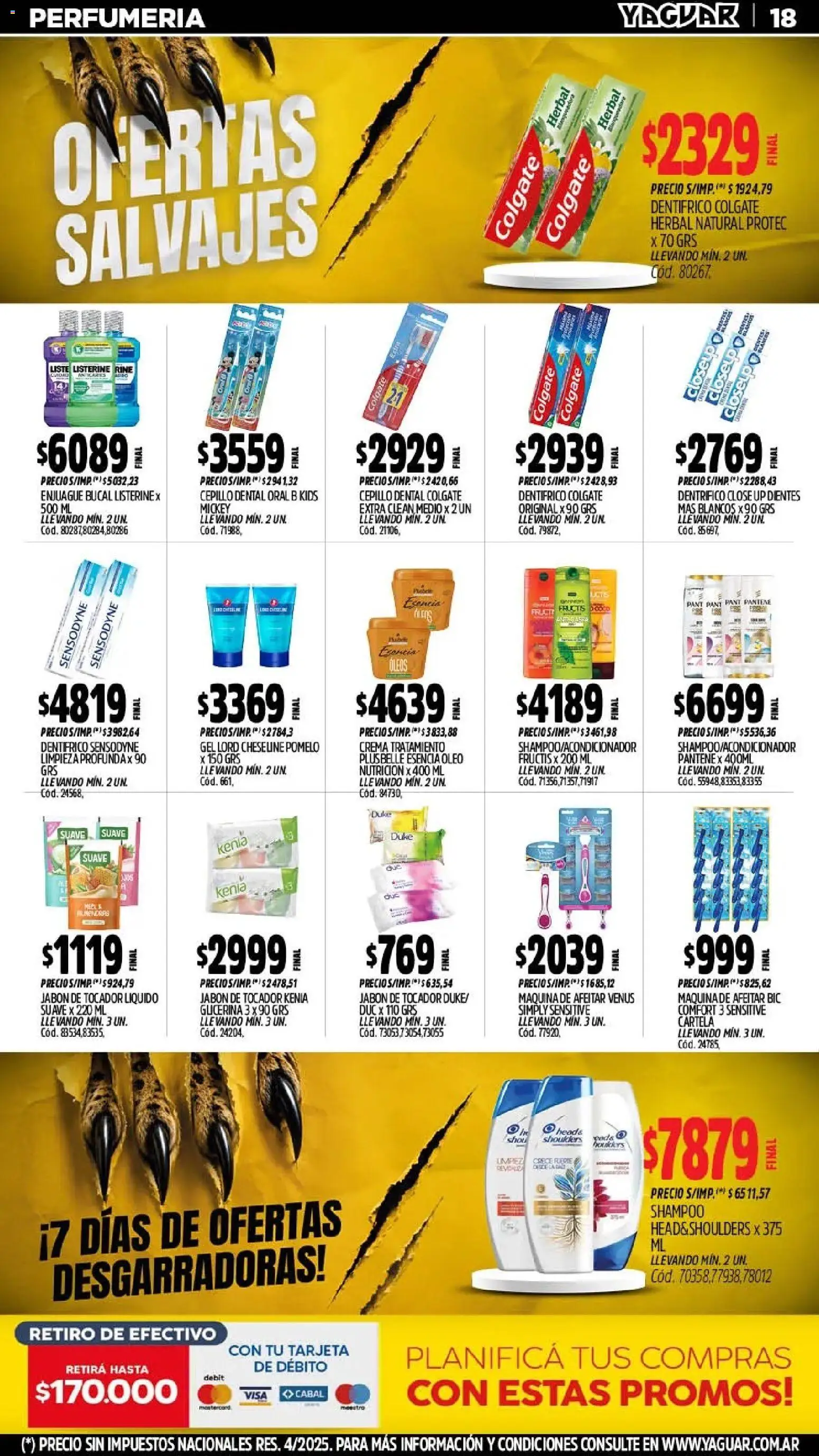 Yaguar - Oferta Semanal Parque Chacabuco │ válido desde el 10/08/2026 | Página: 19