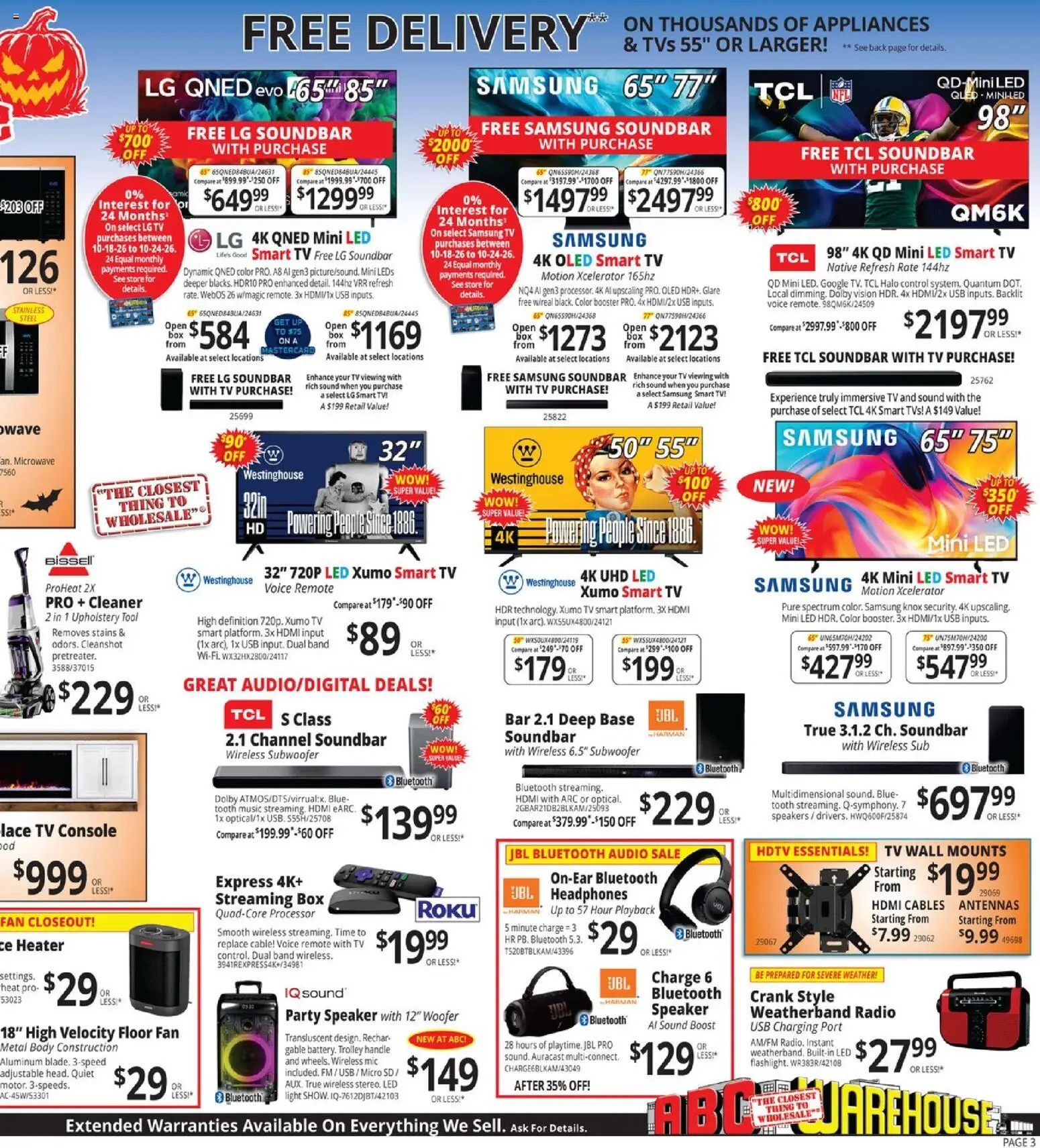 ABC Warehouse Weekly Ad - valid from 10/18/2026 | Page: 3