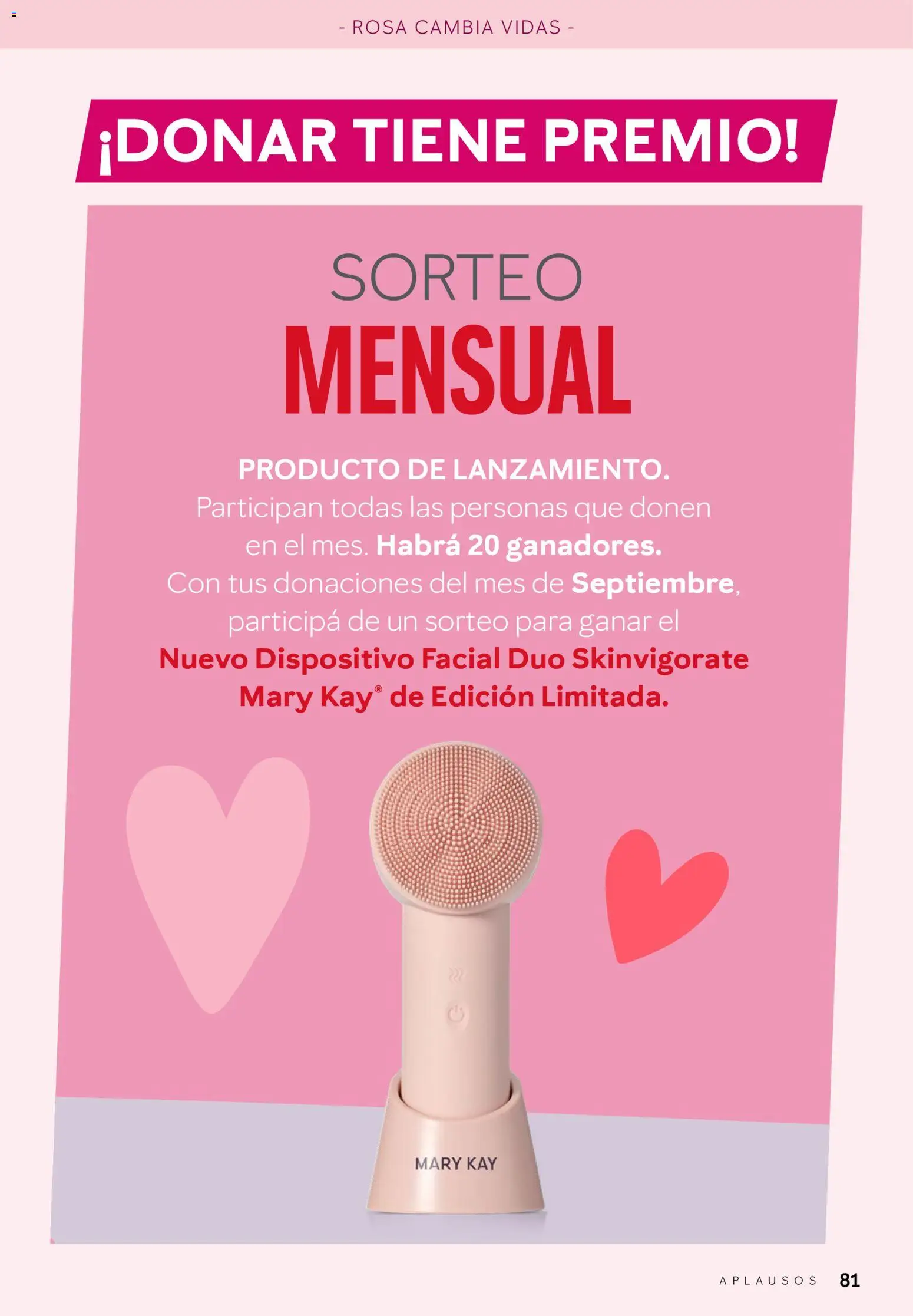 Mary Kay - Aplausos Septiembre 2026 │ válido desde el 01/09/2026 | Página: 81