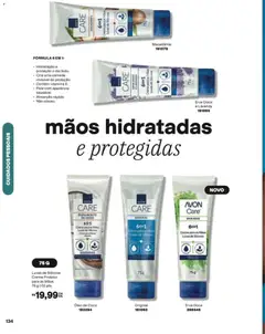 Avon folheto - Campanha 16 - Pré-Visualização do folheto da loja Avon, válido de 12/10/2026 | Página: 136 | Produtos: Óleo, Creme para as mãos, Creme, Doce