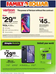 Preview of Family Dollar weekly ads valid from 10/01/2026 | Page: 2