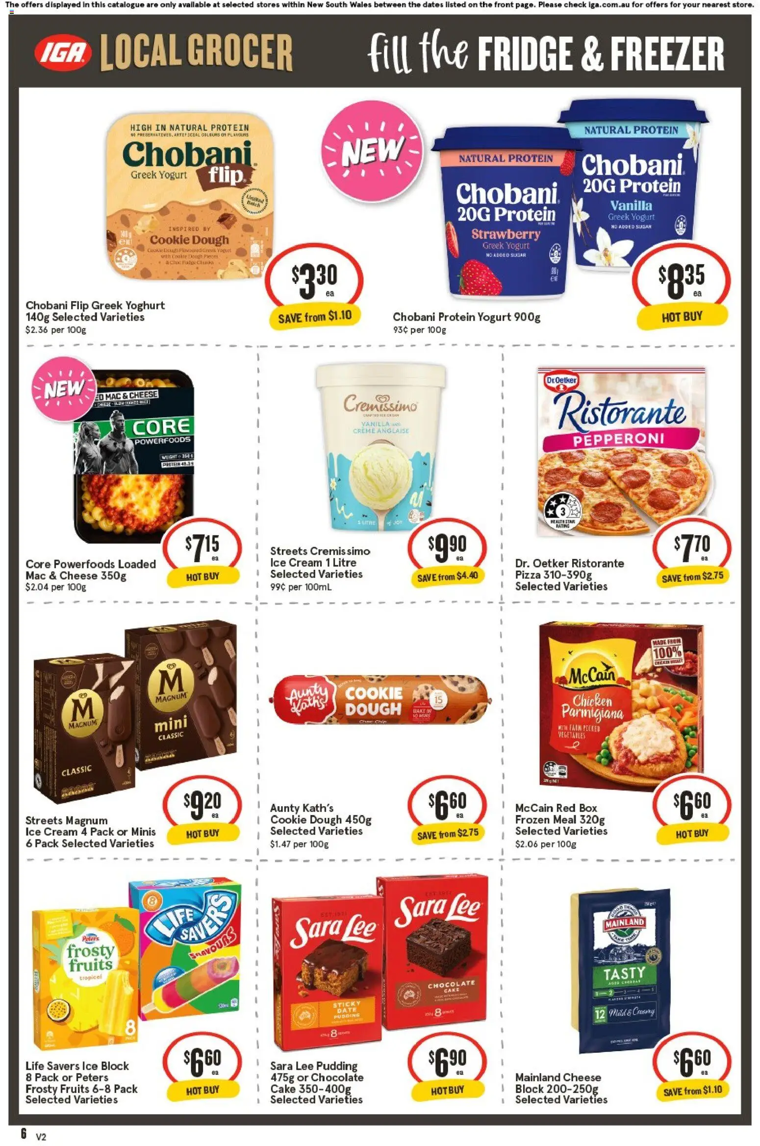 IGA catalogue - valid from 15.04.2026 | Page: 6 | Products: Energy drink, Chocolate, Salt, Vinegar
