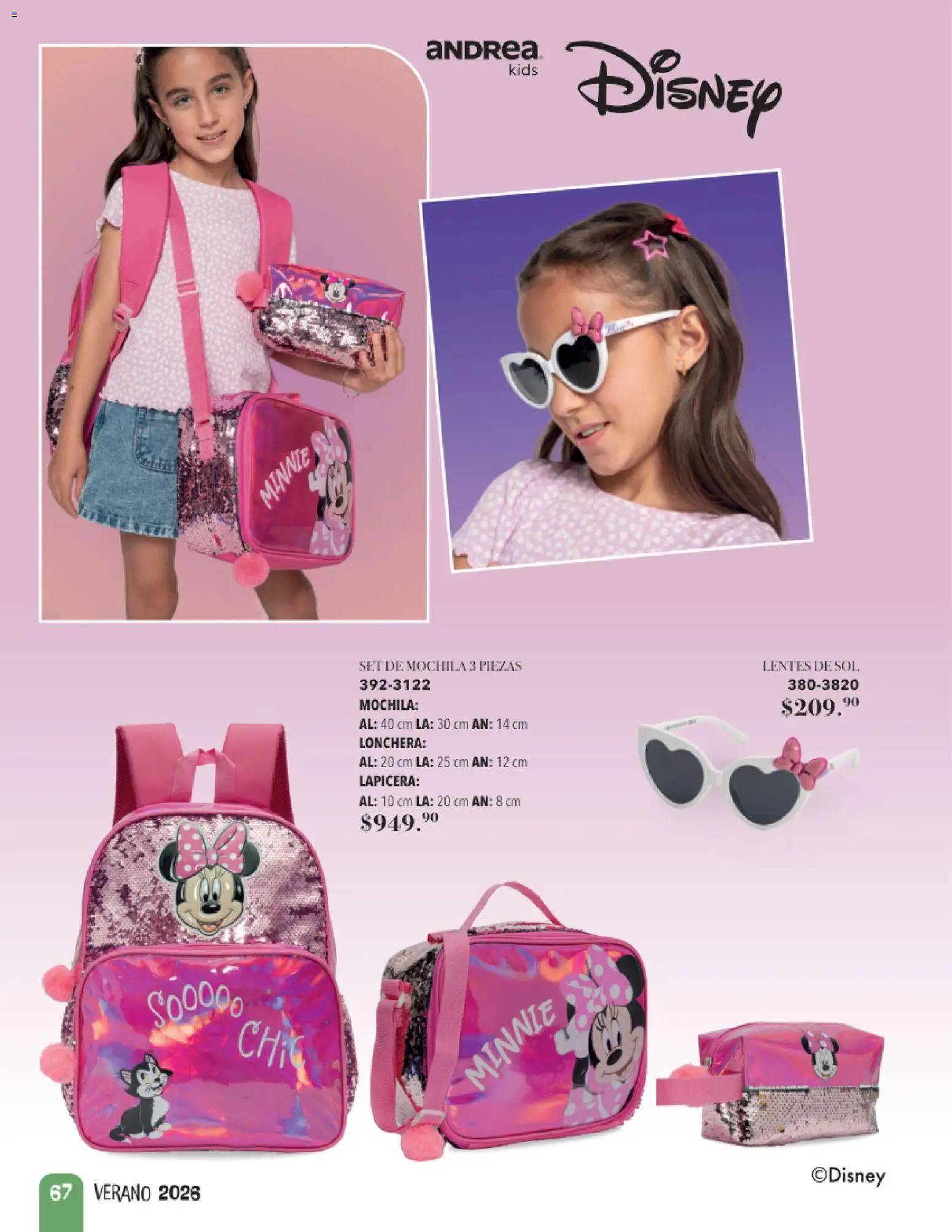 Nuevas ofertas de Andrea válidas en toda la República Mexicana desde el 24/05/2026. ¡Encuentra las mejores ofertas en Andrea catálogo Accesorios para todos! | Página: 67 | Productos: Lentes, Mochila, Lentes de sol