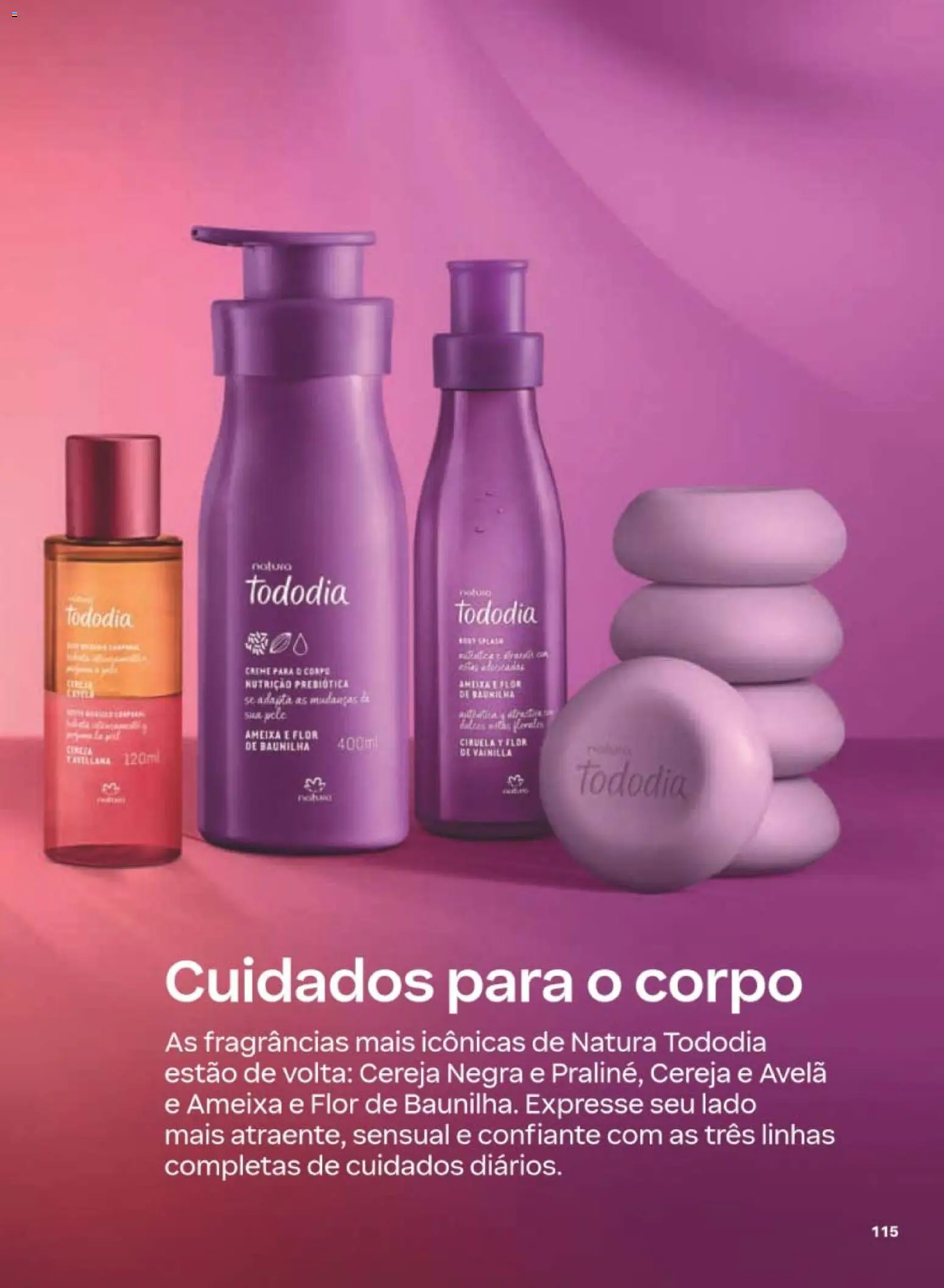 Natura Folheto - válido de 29/06/2026 | Página: 115 | Produtos: Cereja, Ameixa, Avelã