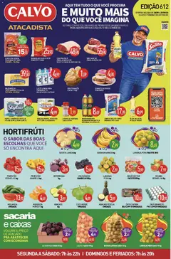Calvo Atacadista - Ofertas da semana - Pré-Visualização do folheto da loja Calvo Atacadista, válido de 25/09/2026