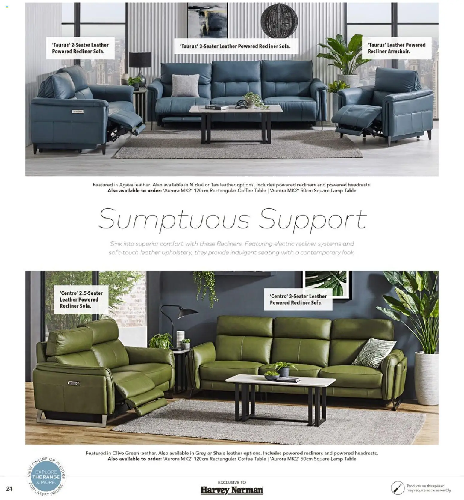 Harvey Norman catalogue - valid from 12.02.2026 | Page: 24 | Products: Coffee table, Table, Lamp, Coffee