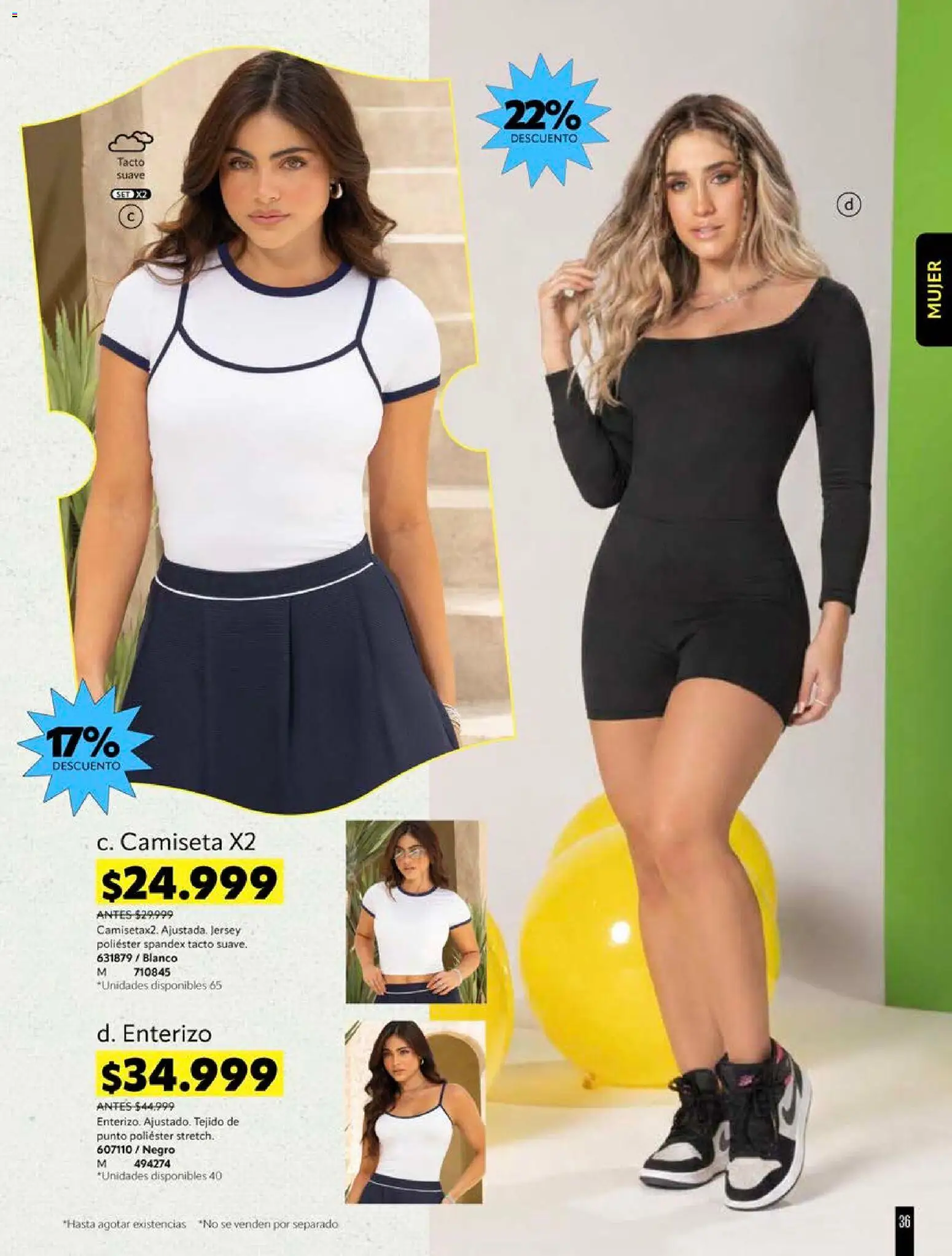Pacifika revista - valida desde el 12/07/2026 | Página: 201 | Productos: Camiseta, Enterizo